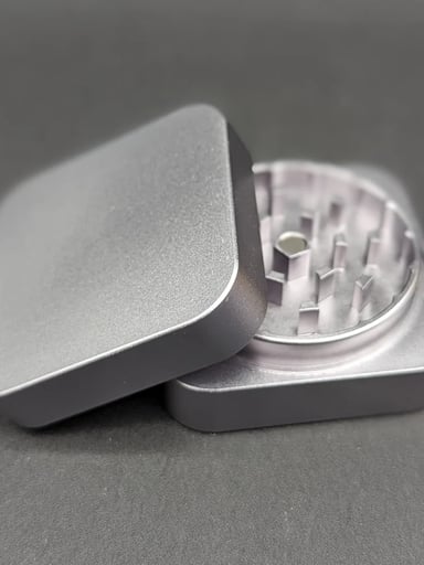Preview pic of 2 PIECE SQUARE HERB GRINDERS