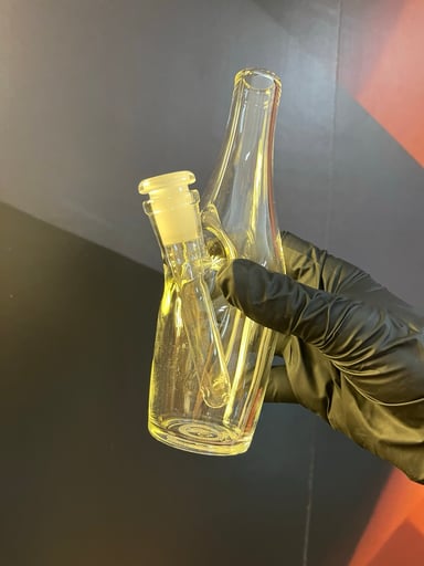 Preview pic of Greek glass saki bottle