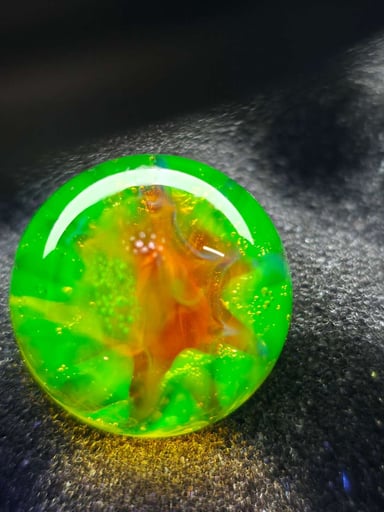 Preview pic of 0.93" UV Ion Infused Silver Honeycomb