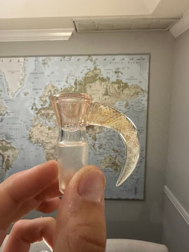 Preview pic of Nancy Glass Horned Fume Slide