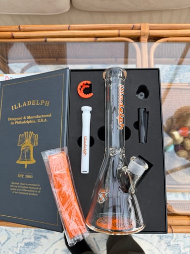 Preview pic of *BRAND NEW* Illadelph Orange Mini Beaker 7mm