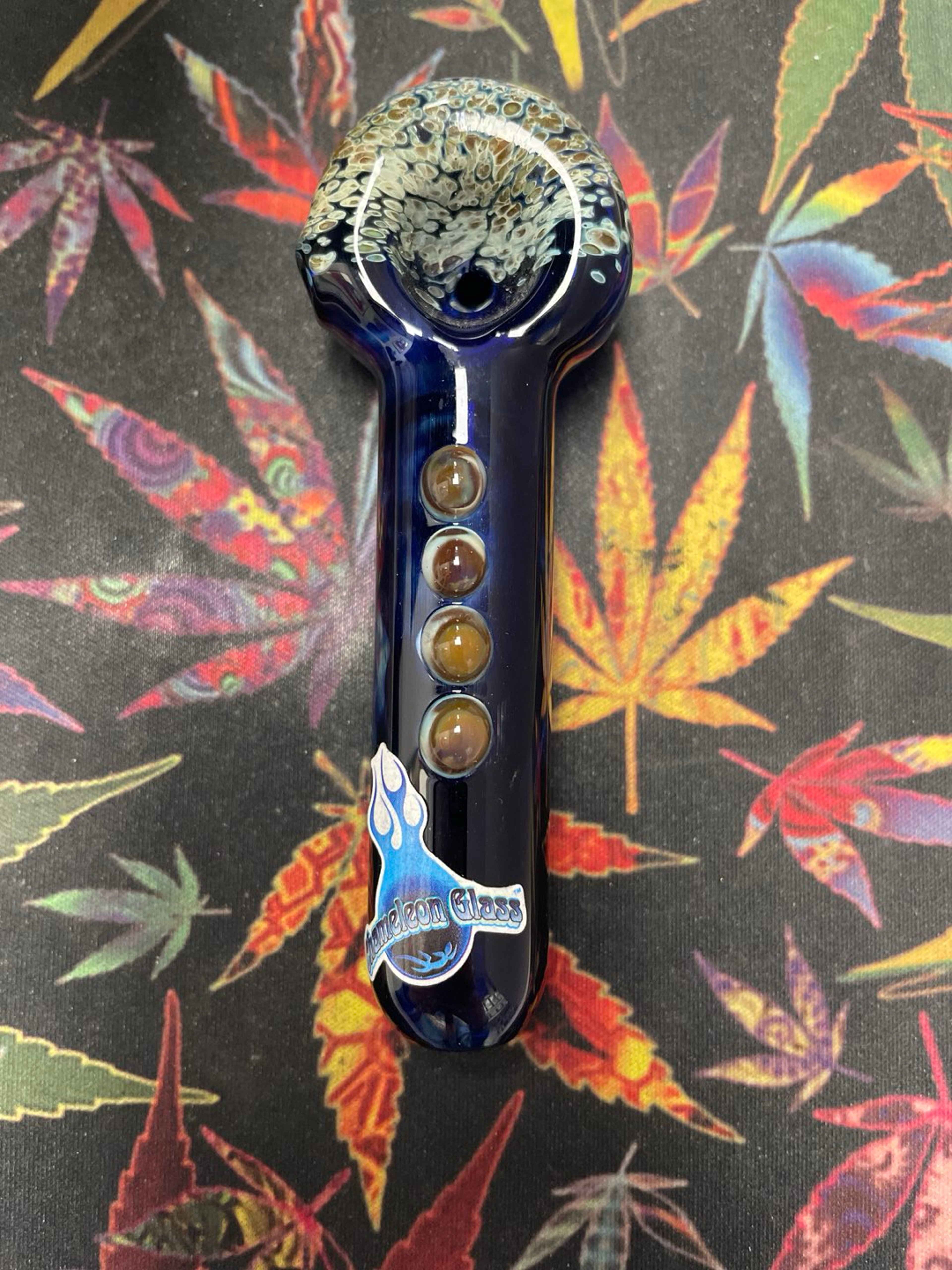 4 Inch Glass Hand Pipe image 0