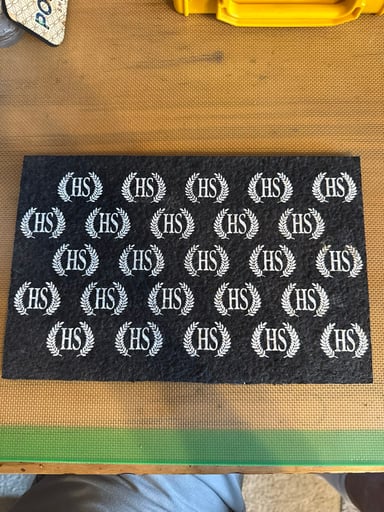 Preview pic of Head space gallery brand mat by east coaster