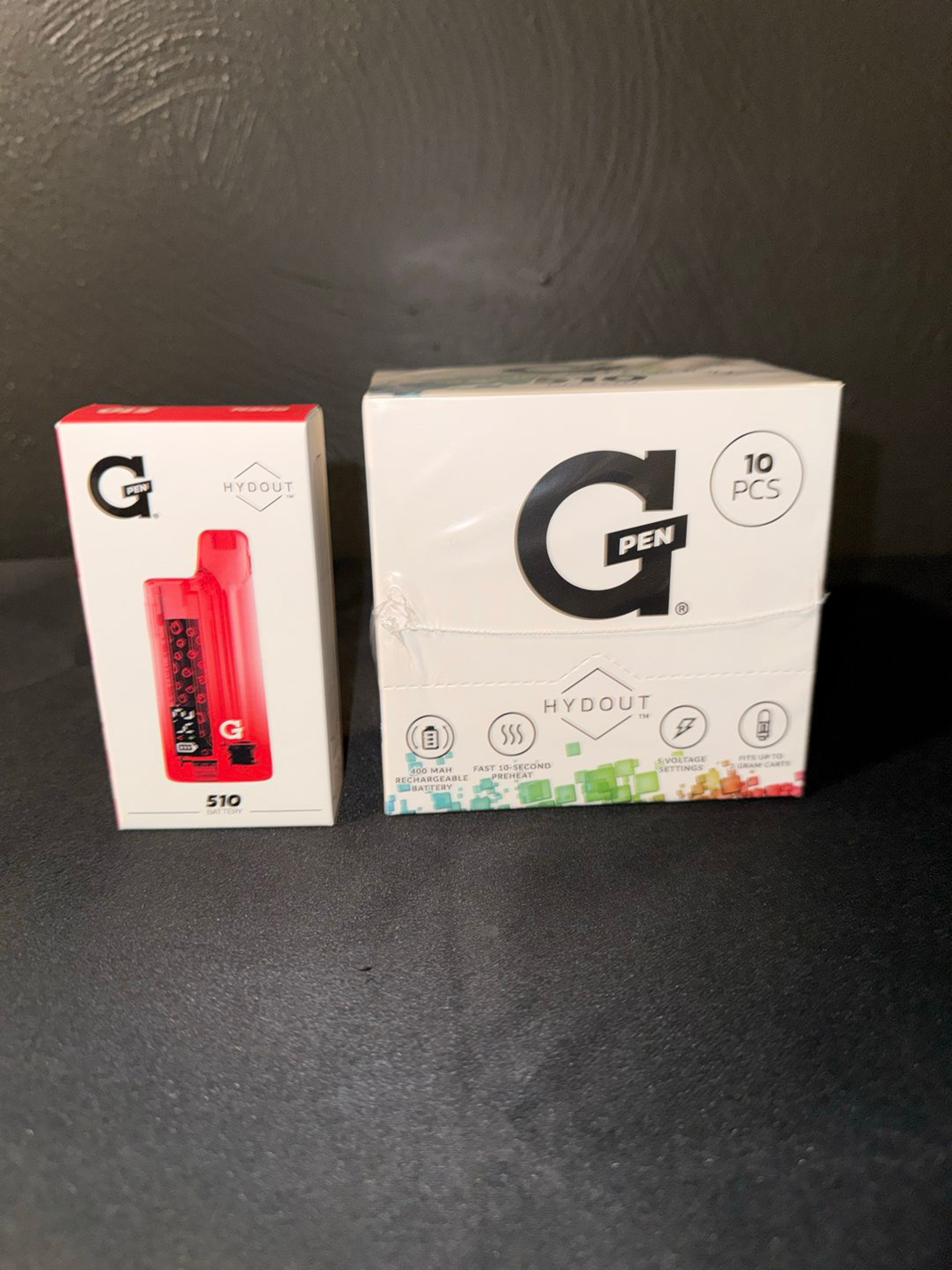 Preview pic of 10-pack G Pen Hydout batteries