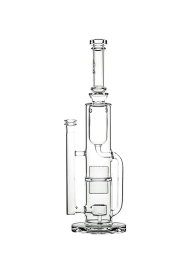 Preview pic of 14" Flower Klein Recycler Water Pipe