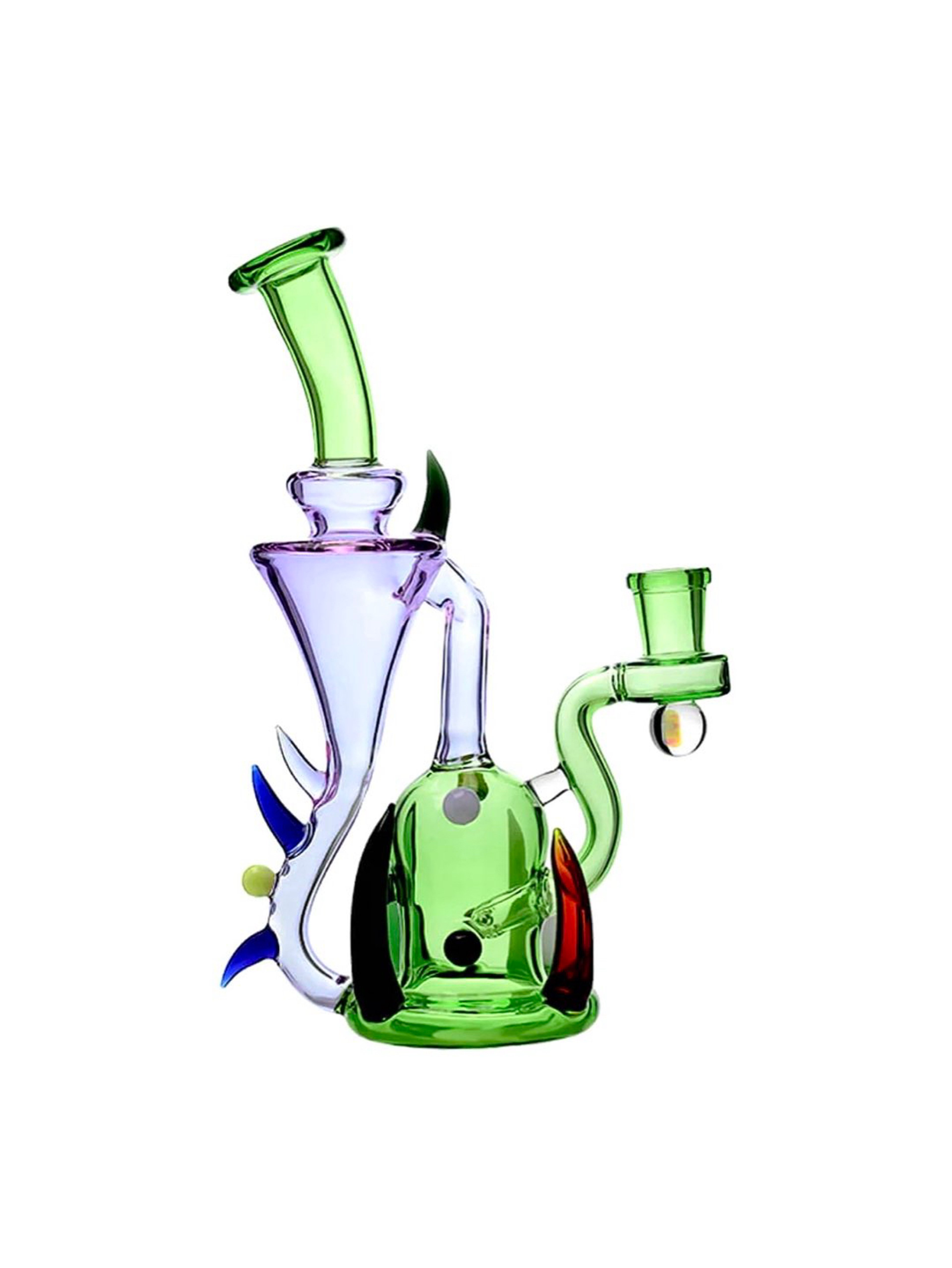 Preview pic of Monster Alien 8" Dab Rig w/ Encased Opal