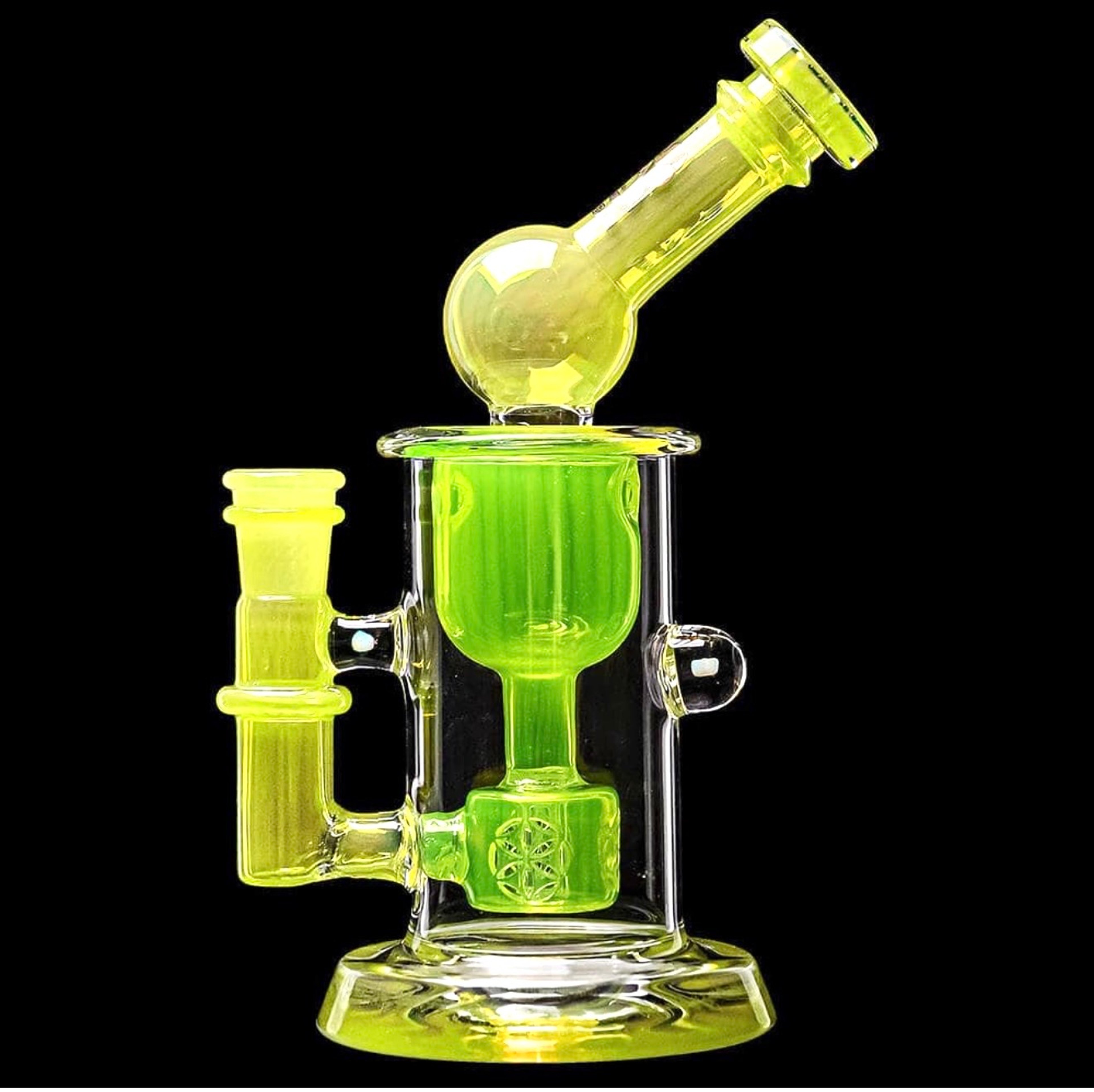Kickback Torus Incycler Encased Two Opals W/ Seed of Life Perc image 0