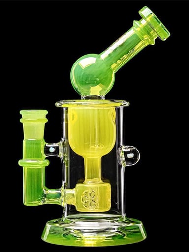 Preview pic of Kickback Torus Incycler Encased Two Opals W/ Seed of Life Perc