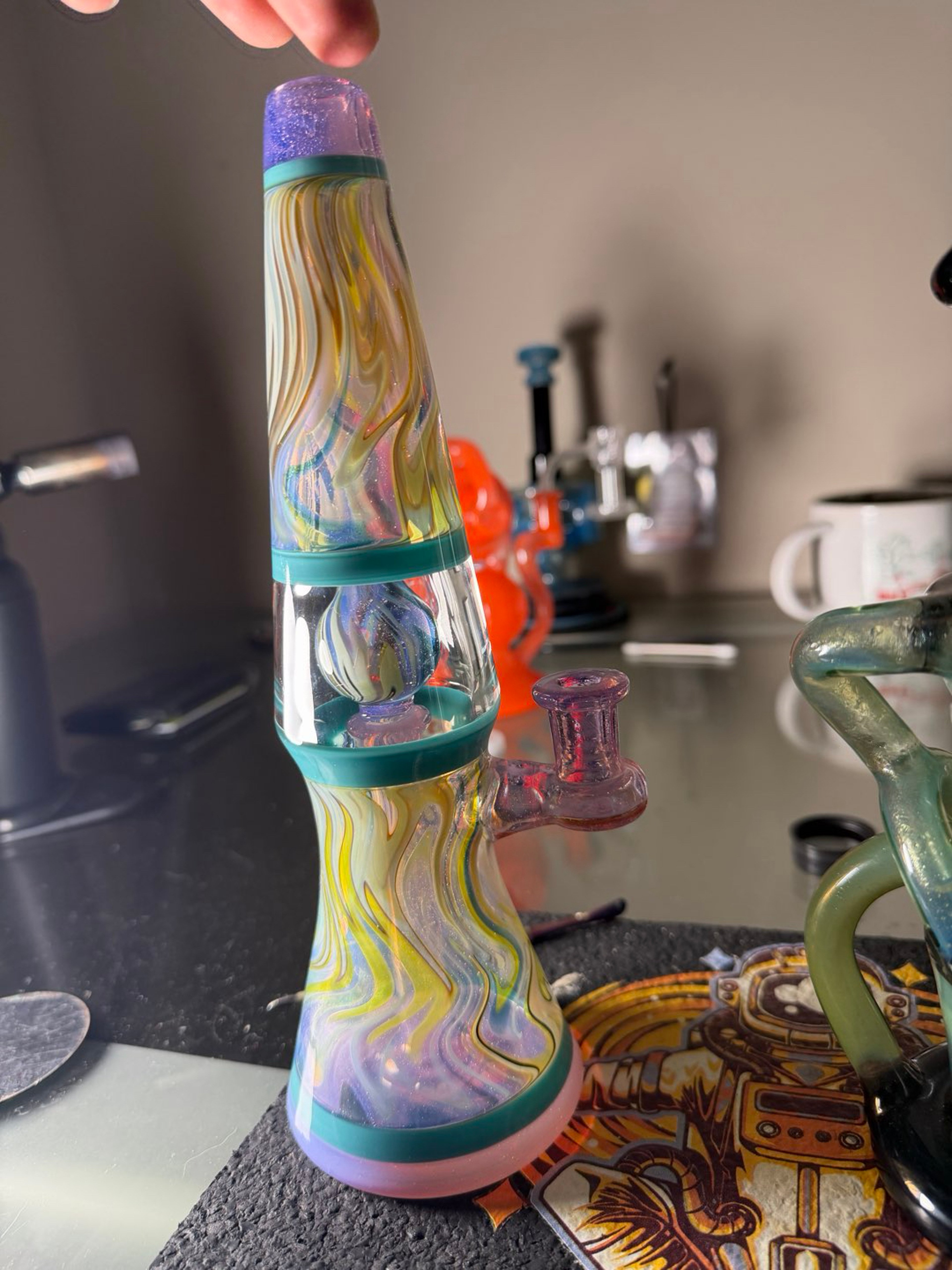 Yg glass lamp image 0