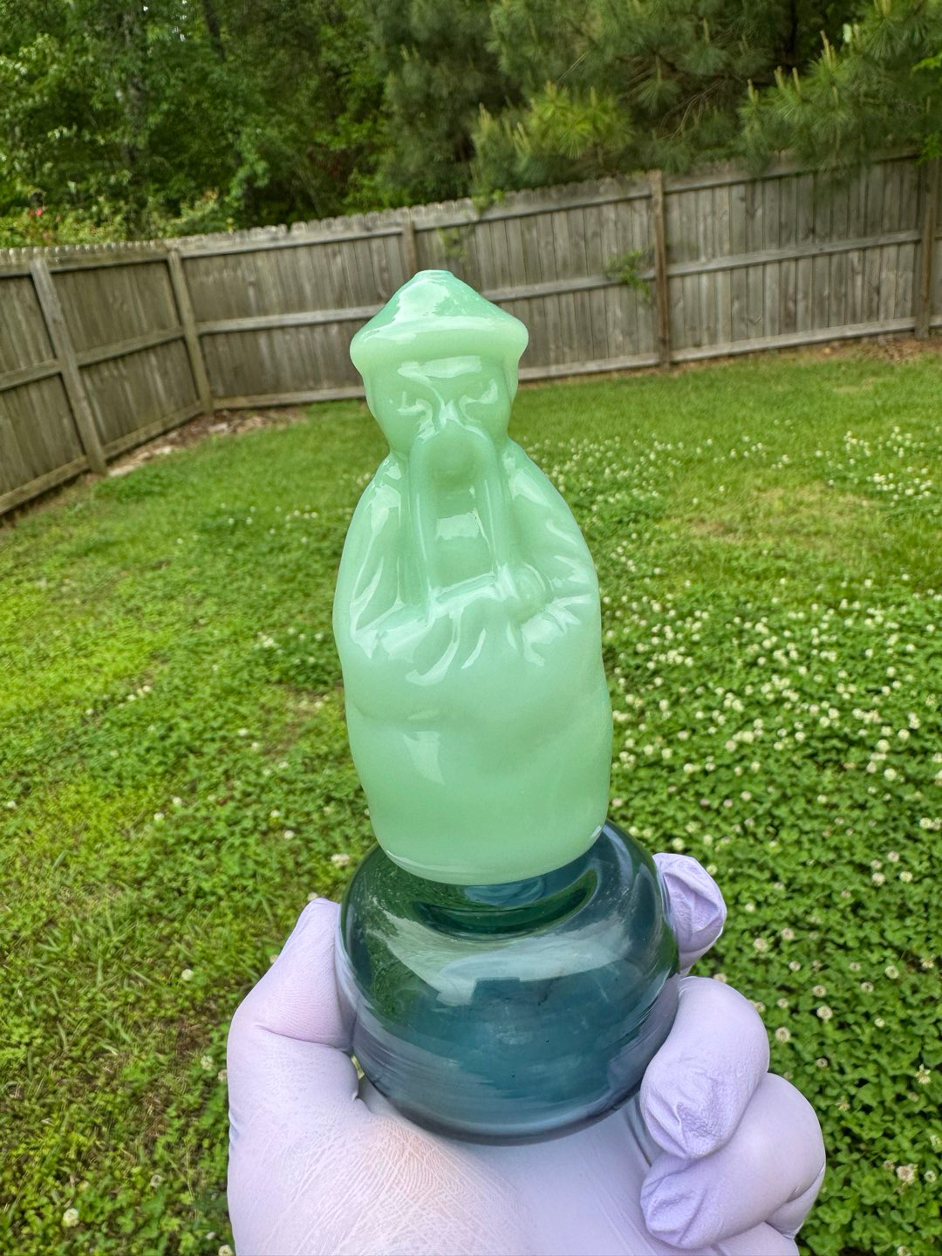 Tony Kazy Jade Asian man with hat and mustache image 0