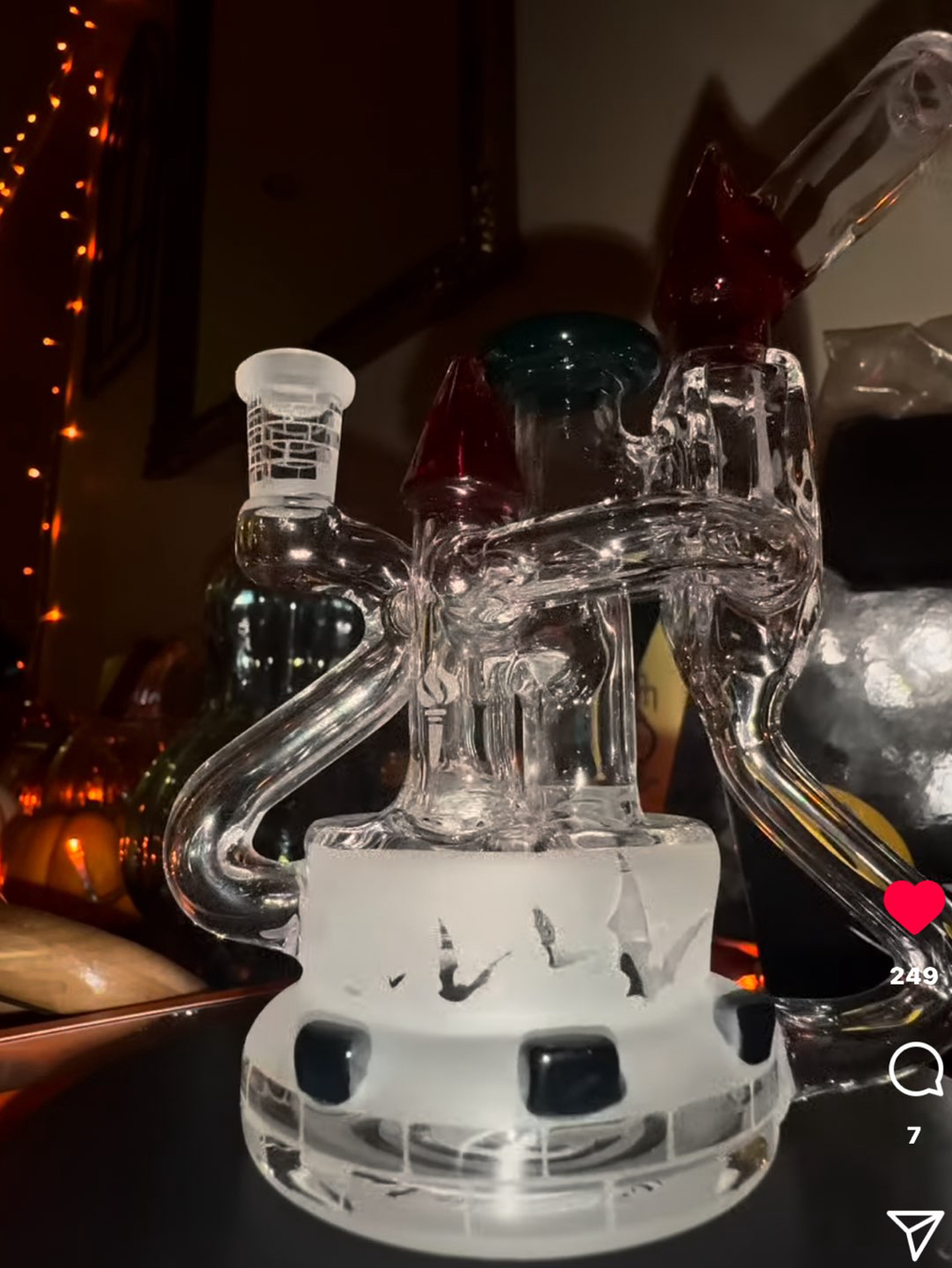 2024 Jebb Castle Recycler | Shop Jebb Glass on GlassPass