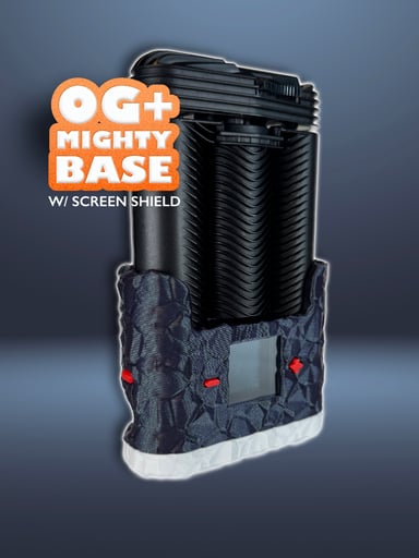Preview pic of OG+ Mighty Base plus screen protector Artemis themed for Storz & Bickel Mighty
