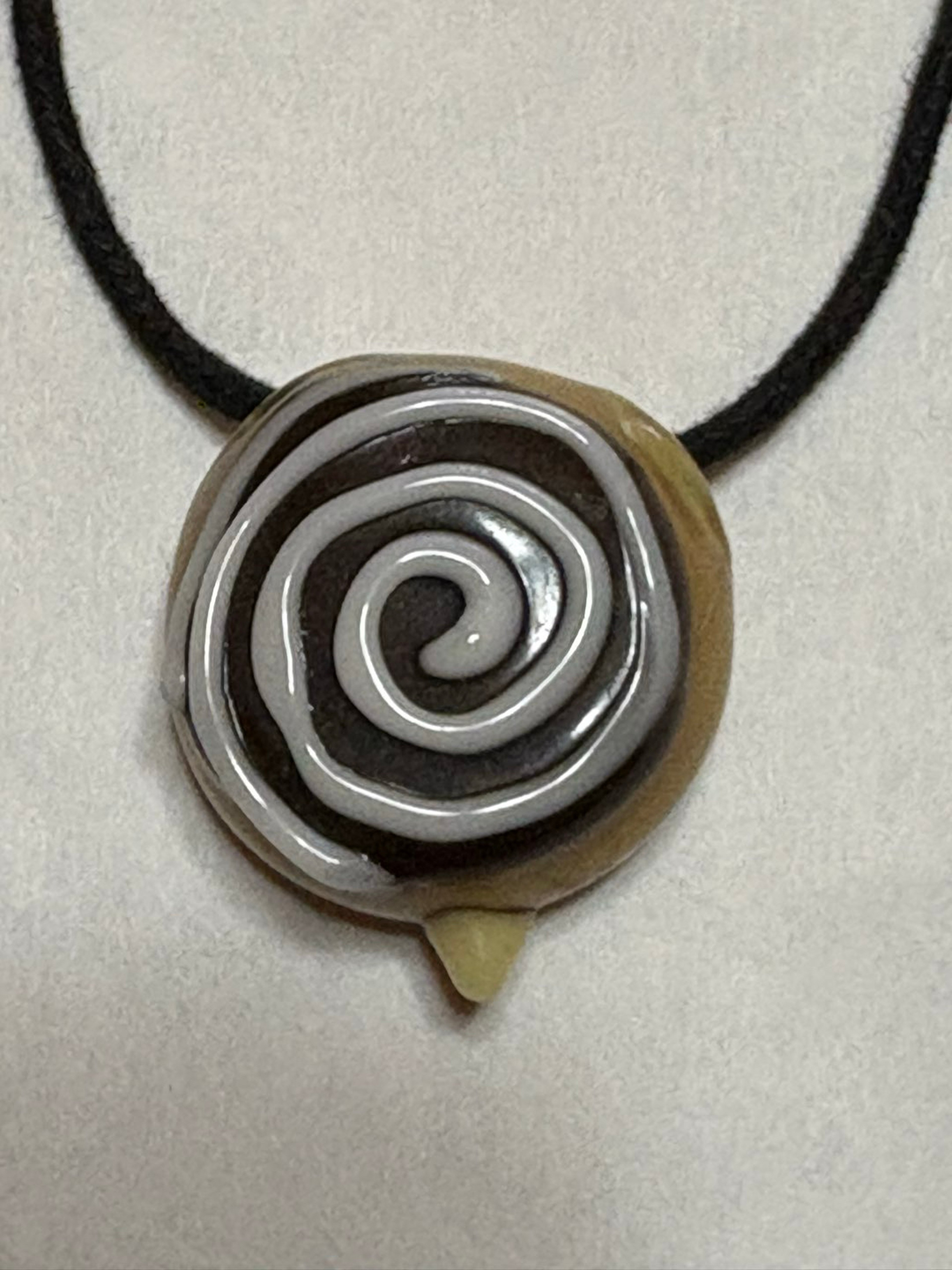 Preview pic of KGB Boston Cream Swirl Donut Pendant!