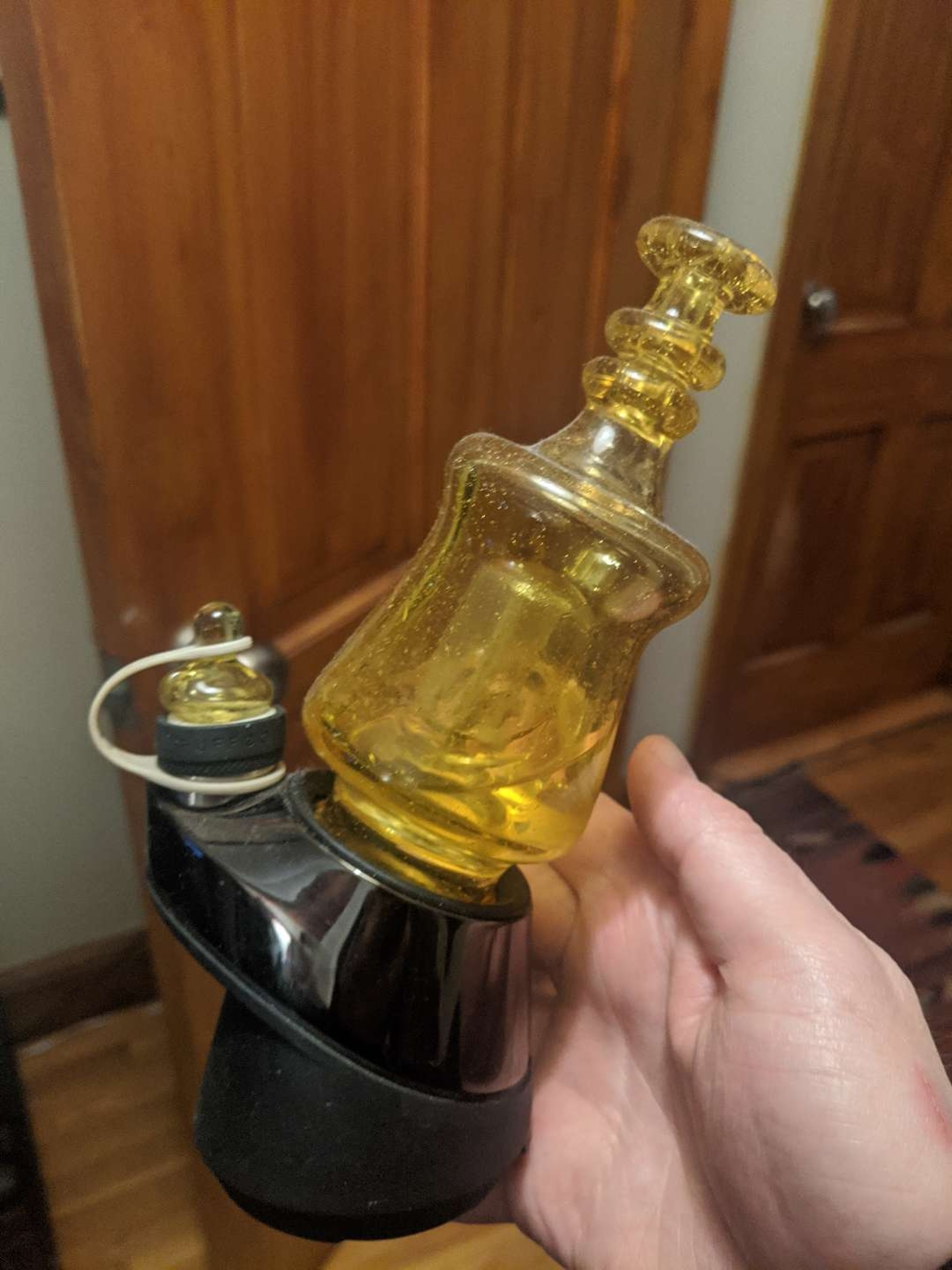 Algae glass full "terps" color puffco peak top image 0