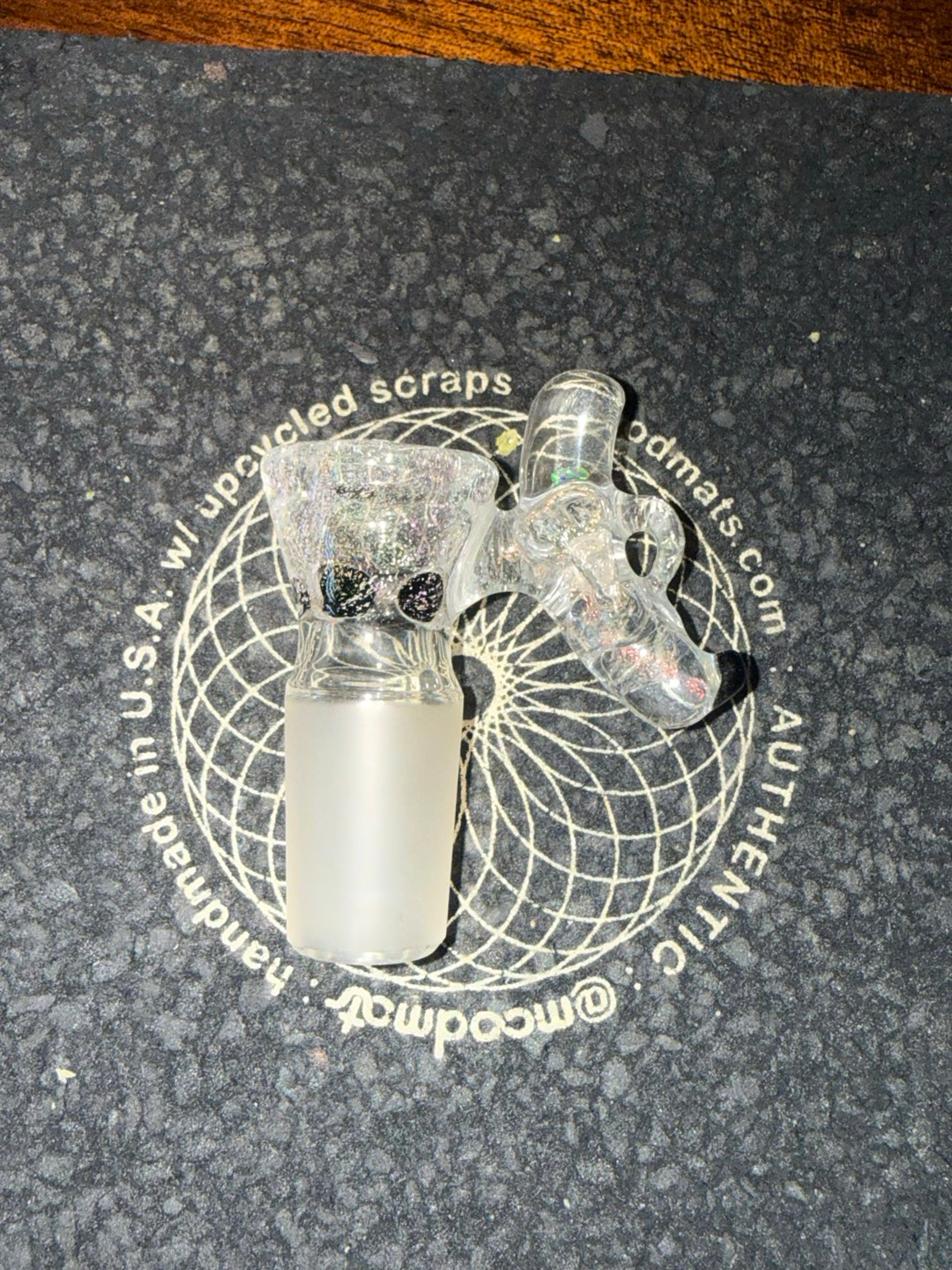 Preview pic of 18mm clear dippy slide