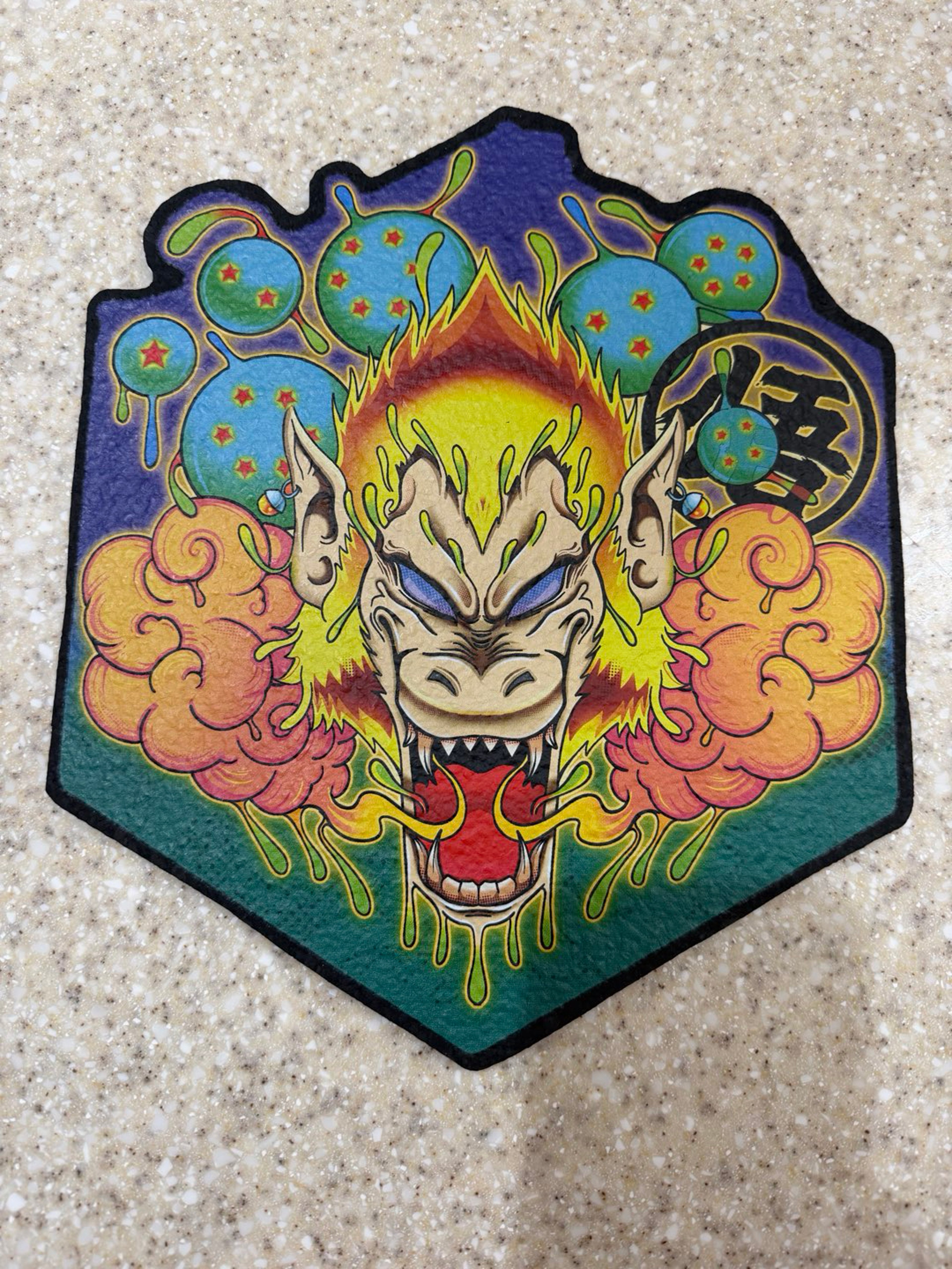 Dragon Ball Z Moodmat: Dark Mountain Cult x Lukke Tattoo Collab image 0