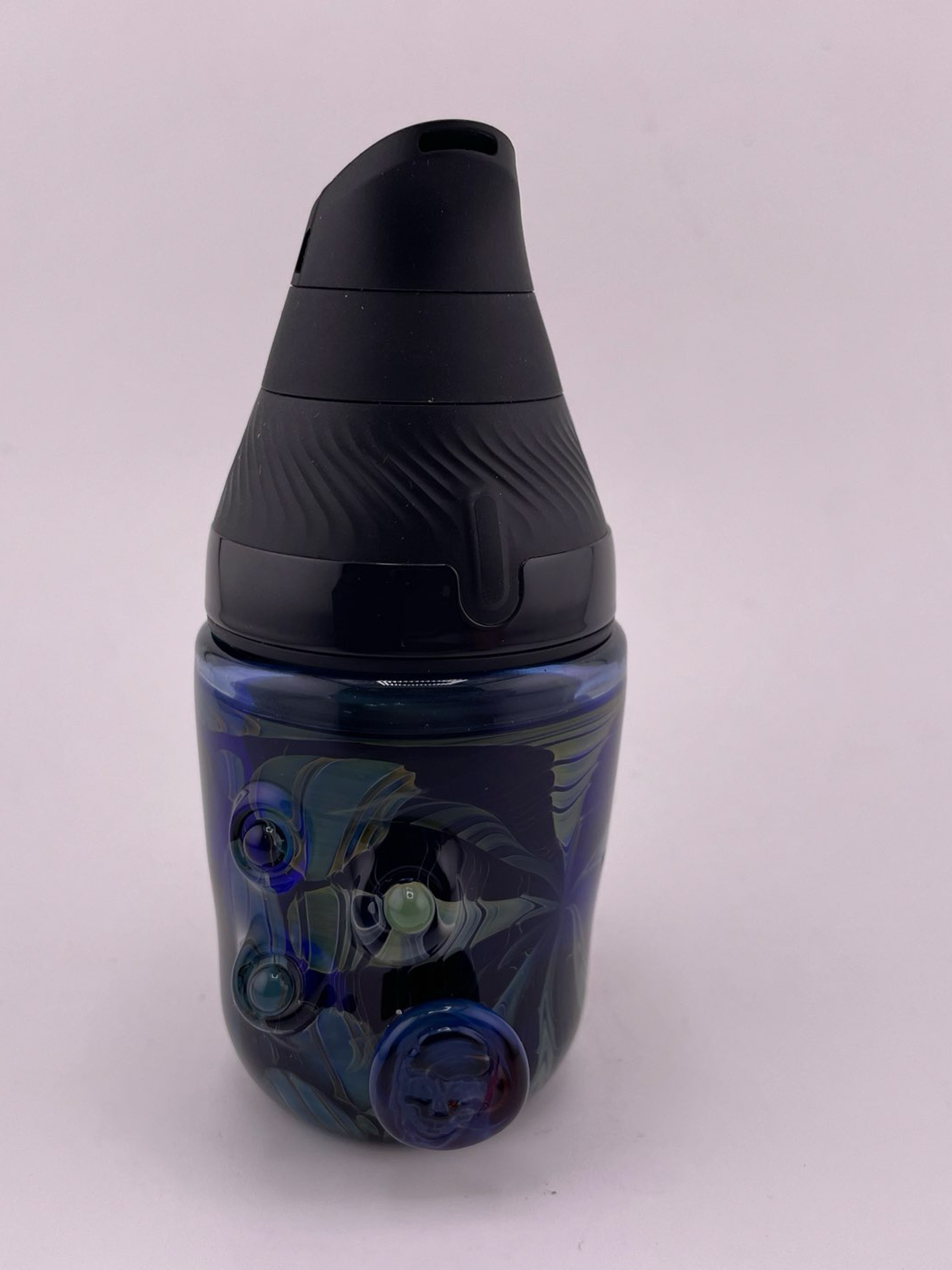 Preview pic of Brando Glass Puffco Proxy Core Cup - Fumed Cobalt w/ Attachments