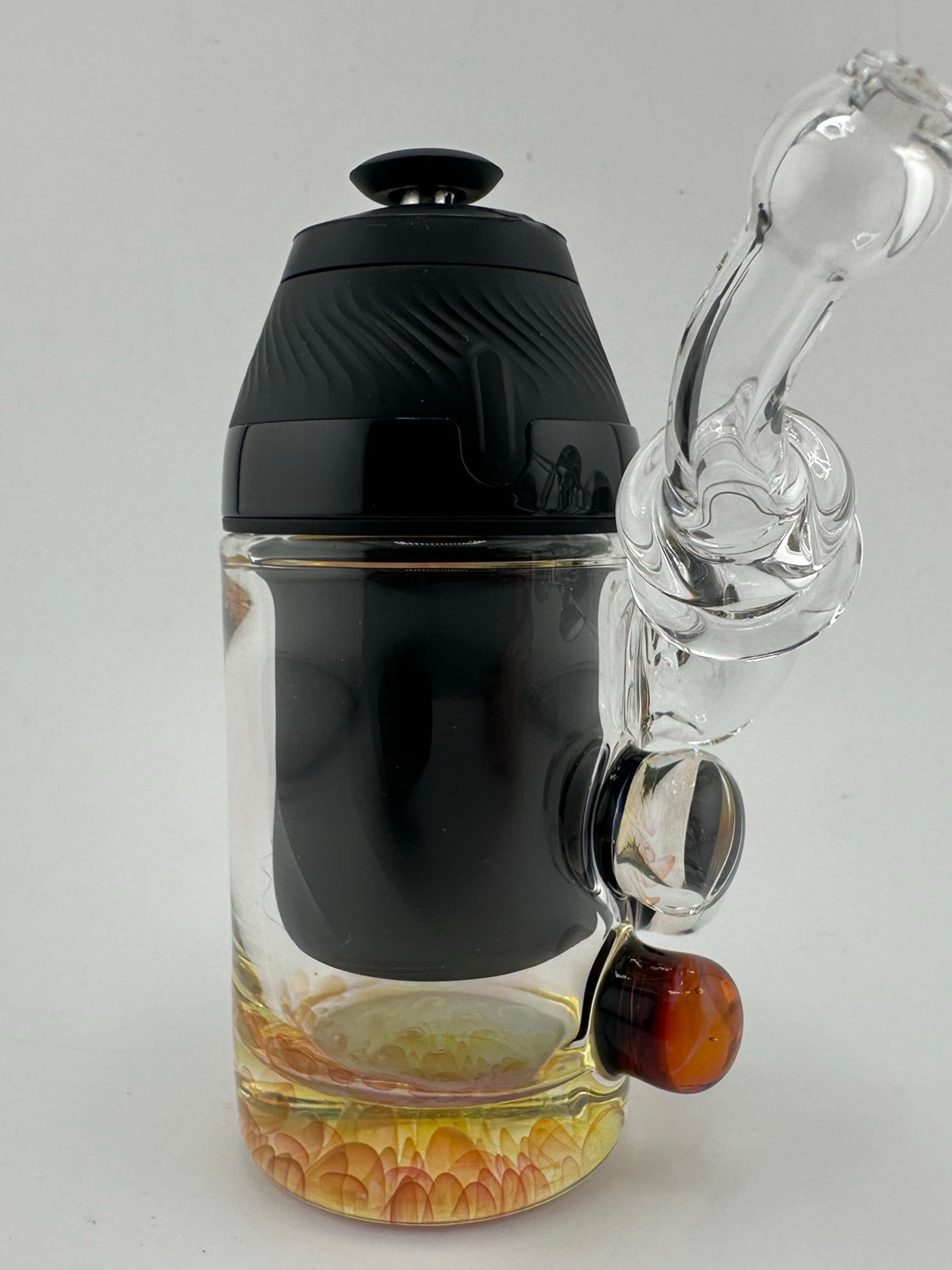 Preview pic of Brando Glass Puffco Proxy Glass - Clear Side Car w/ Fumed Bottom