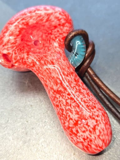 Preview pic of 3in Frit Spoon Necklace/Keychain 4/5