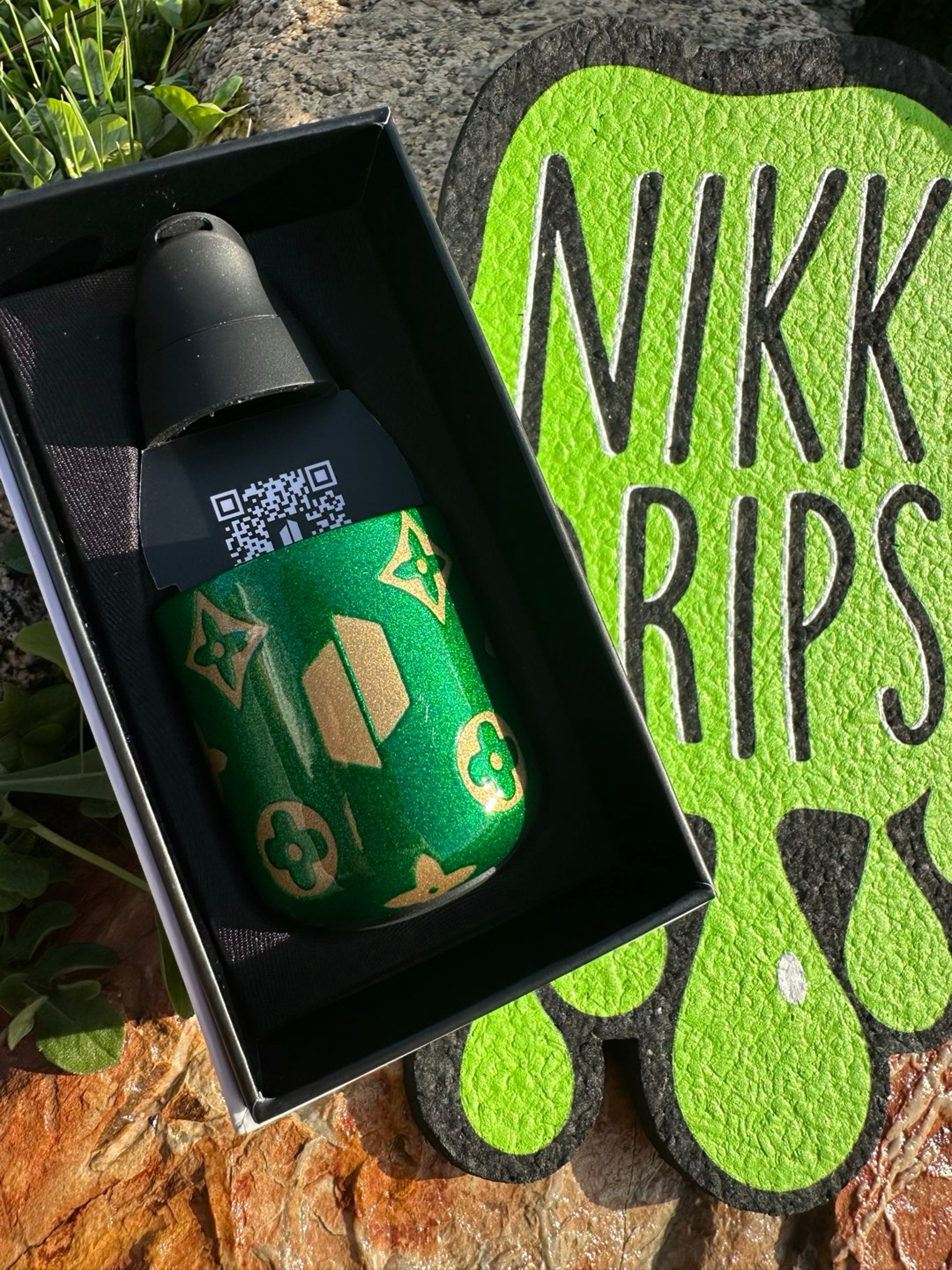 Preview pic of Palmers Powders PowderCoated Puffco Proxy Core Cup - Puffco Monogram