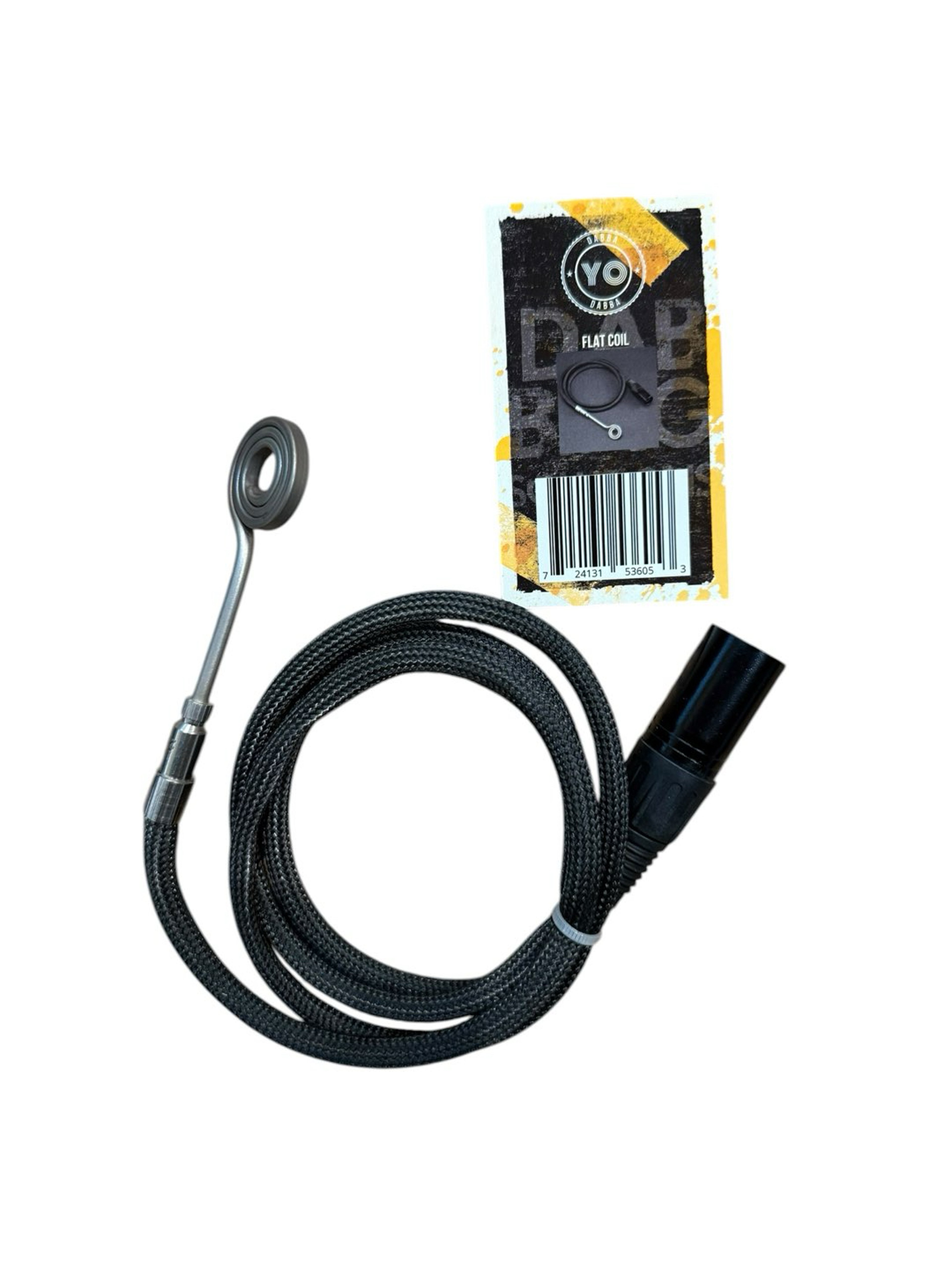 YO Dabba Dabba Flat Coil E-Nail (Fits 20mm Nails) image 0