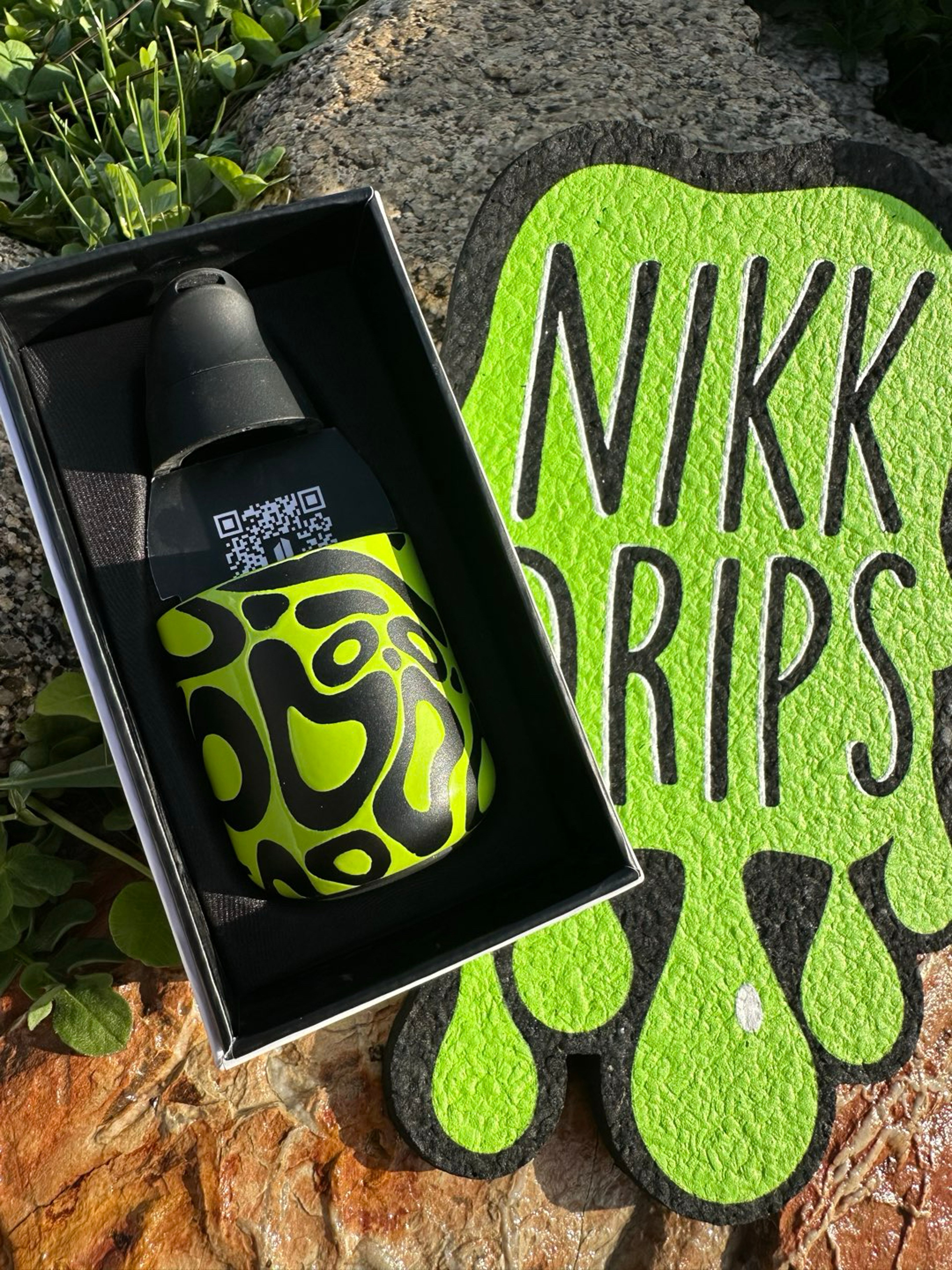 Preview pic of Palmers Powders PowderCoated Puffco Proxy Core Cup - Lando Norris Inspired
