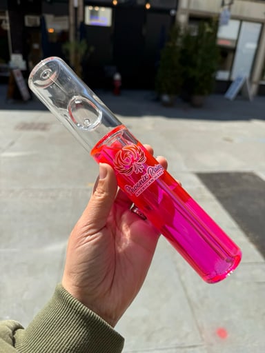 Preview pic of Pheonix Rising Pink Glycerin Steamroller - 10in