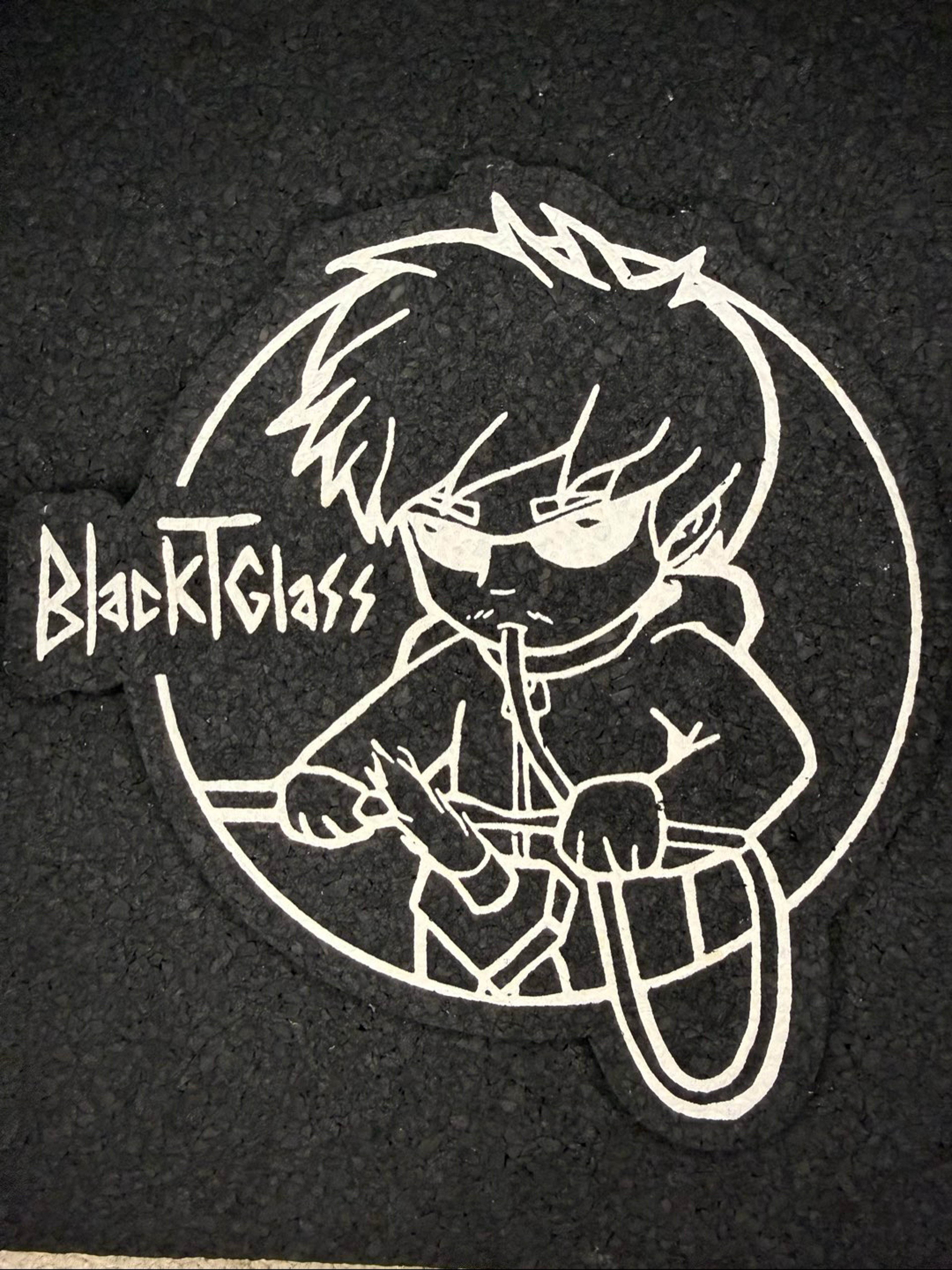 Preview pic of Black T Glass Moodmat collab