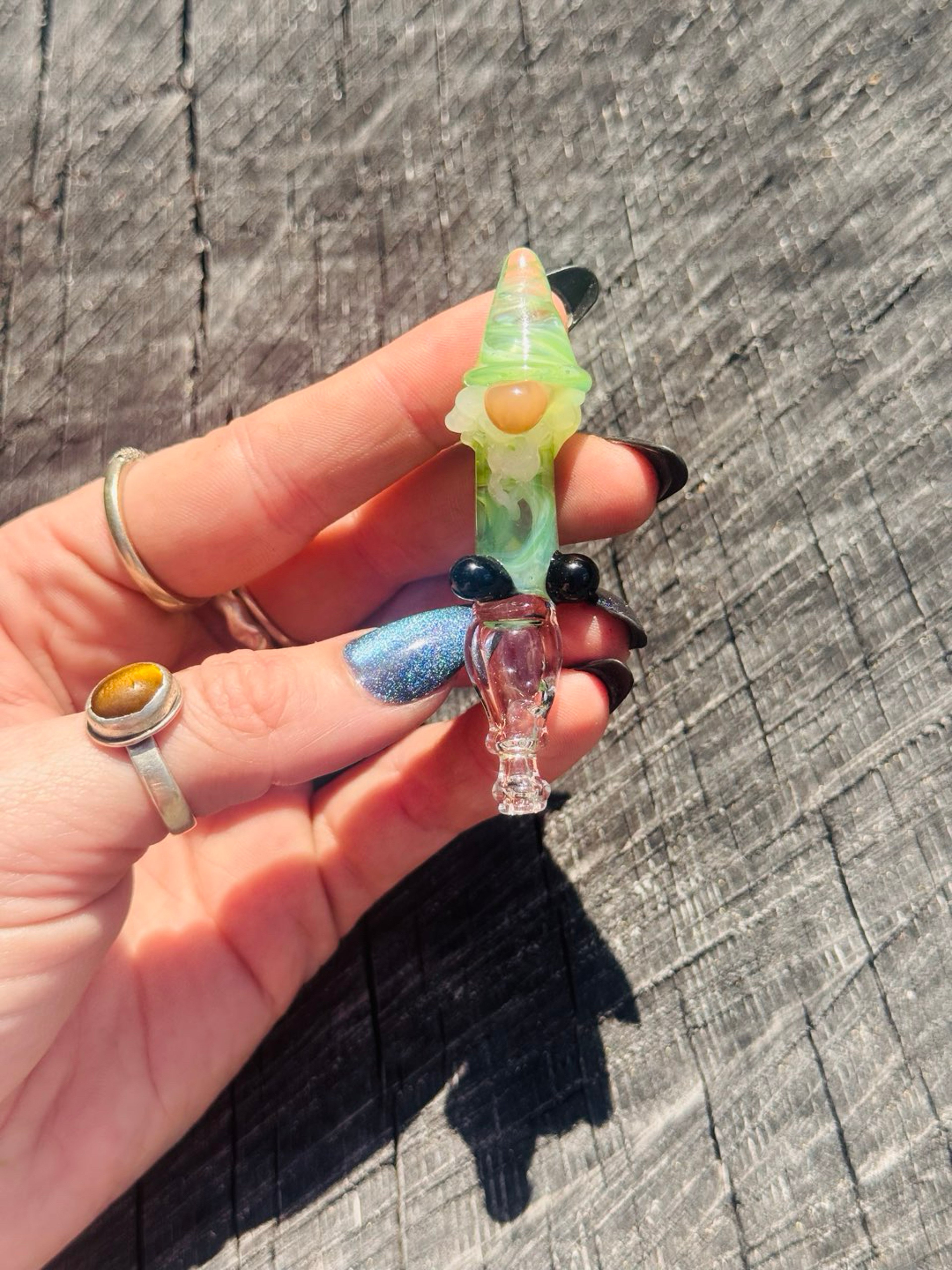 Green gnome Joystick - fits 3D, new peak, and proxy image 0
