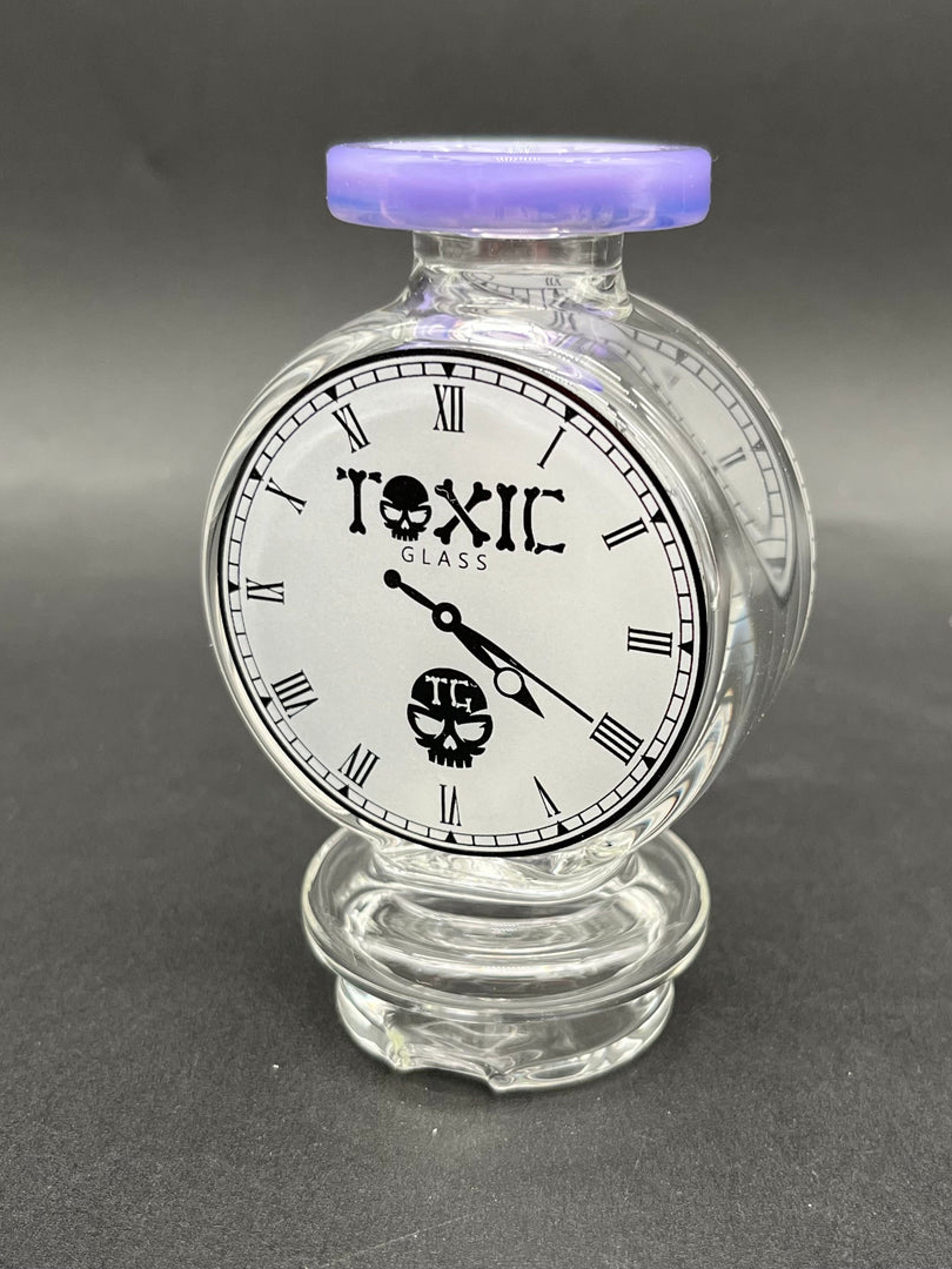 Preview pic of TOXIC GLASS 420 CLOCK PUFFCO ATTACHMENT