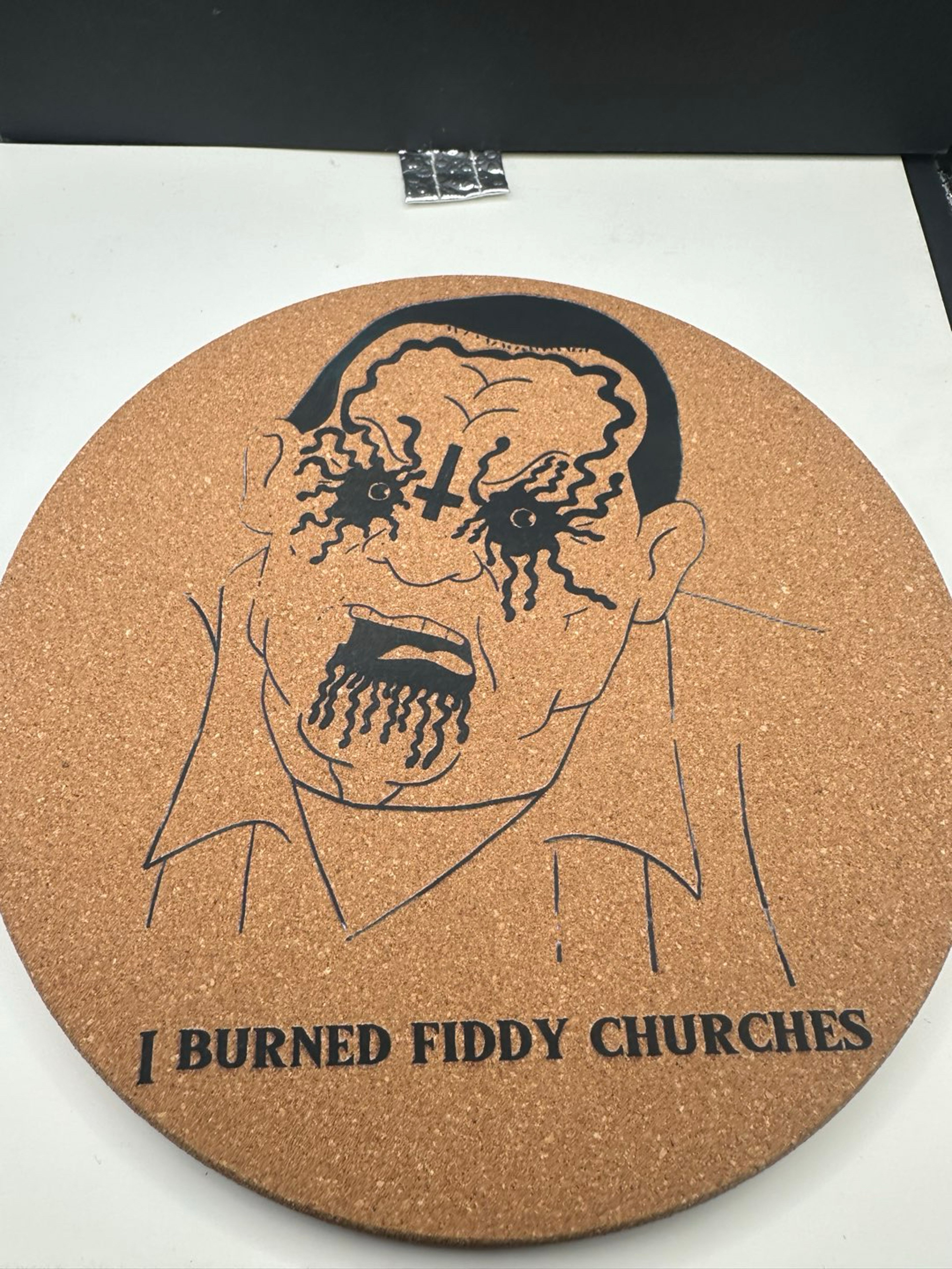 Cotton Hill Black Metal King of the Hill Dab Mat image 0