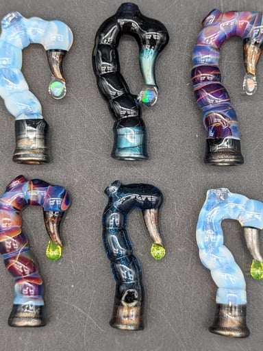 Preview pic of MAKO GLASS PUFFCO PIVOT MOUTHPIECE | SCORPION TAIL