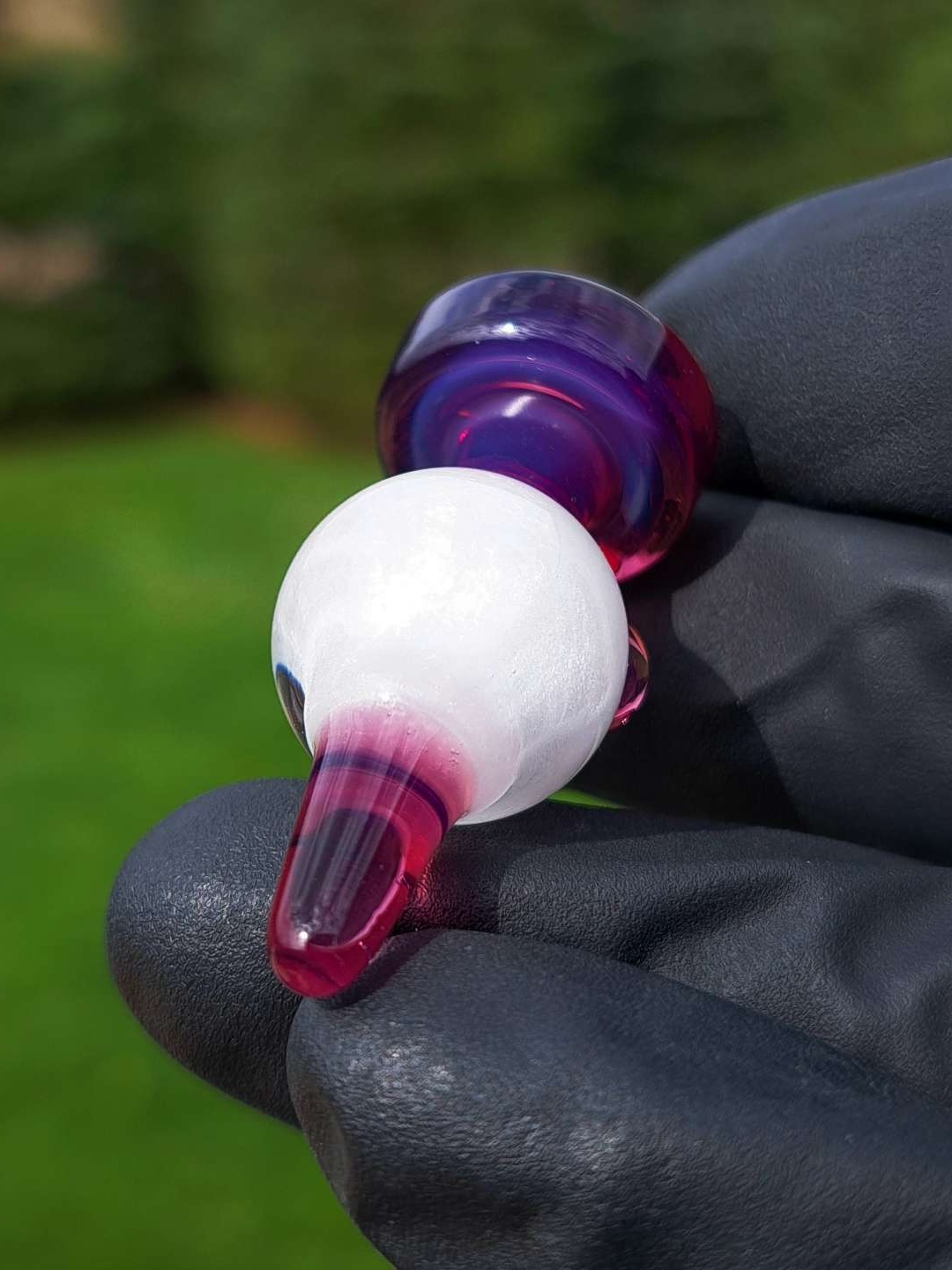 Preview pic of Slurper/ tower cap purple and white uv