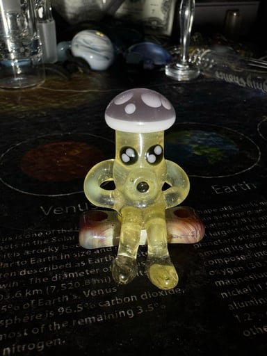 Preview pic of Swinging mushroom pendy