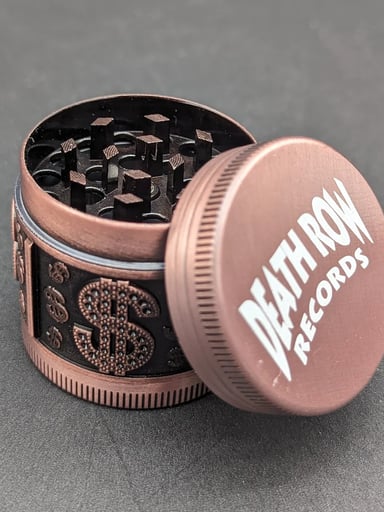 Preview pic of DEATH ROW RECORDS - 1.6" 4 PART ZINC USD MINI GRINDER