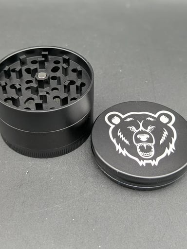 Preview pic of BEAR QUARTZ 60MM 4-PIECE ALUMINUM GRINDER