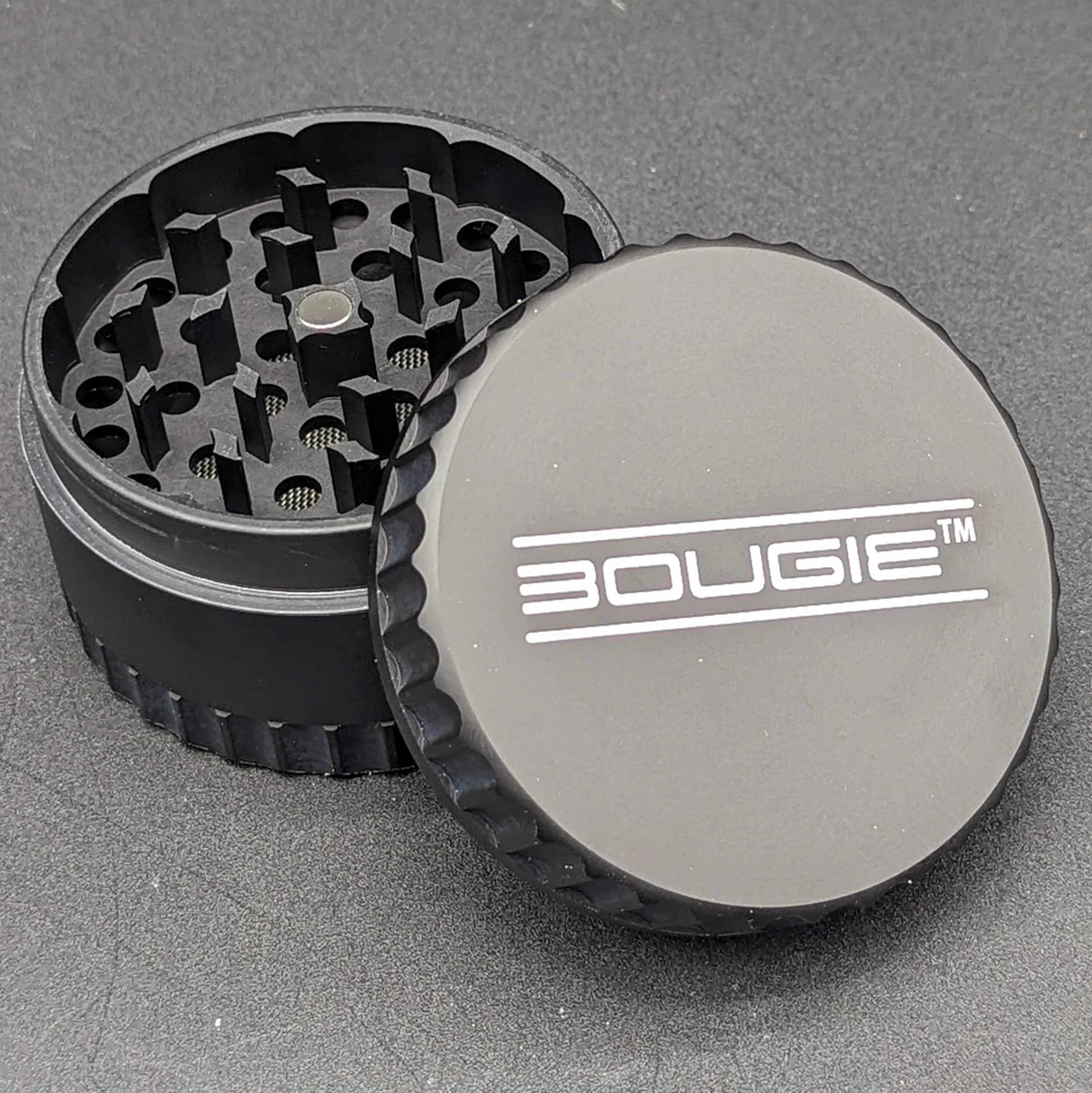 BOUGIE GLASS 70MM HERB GRINDERS image 0
