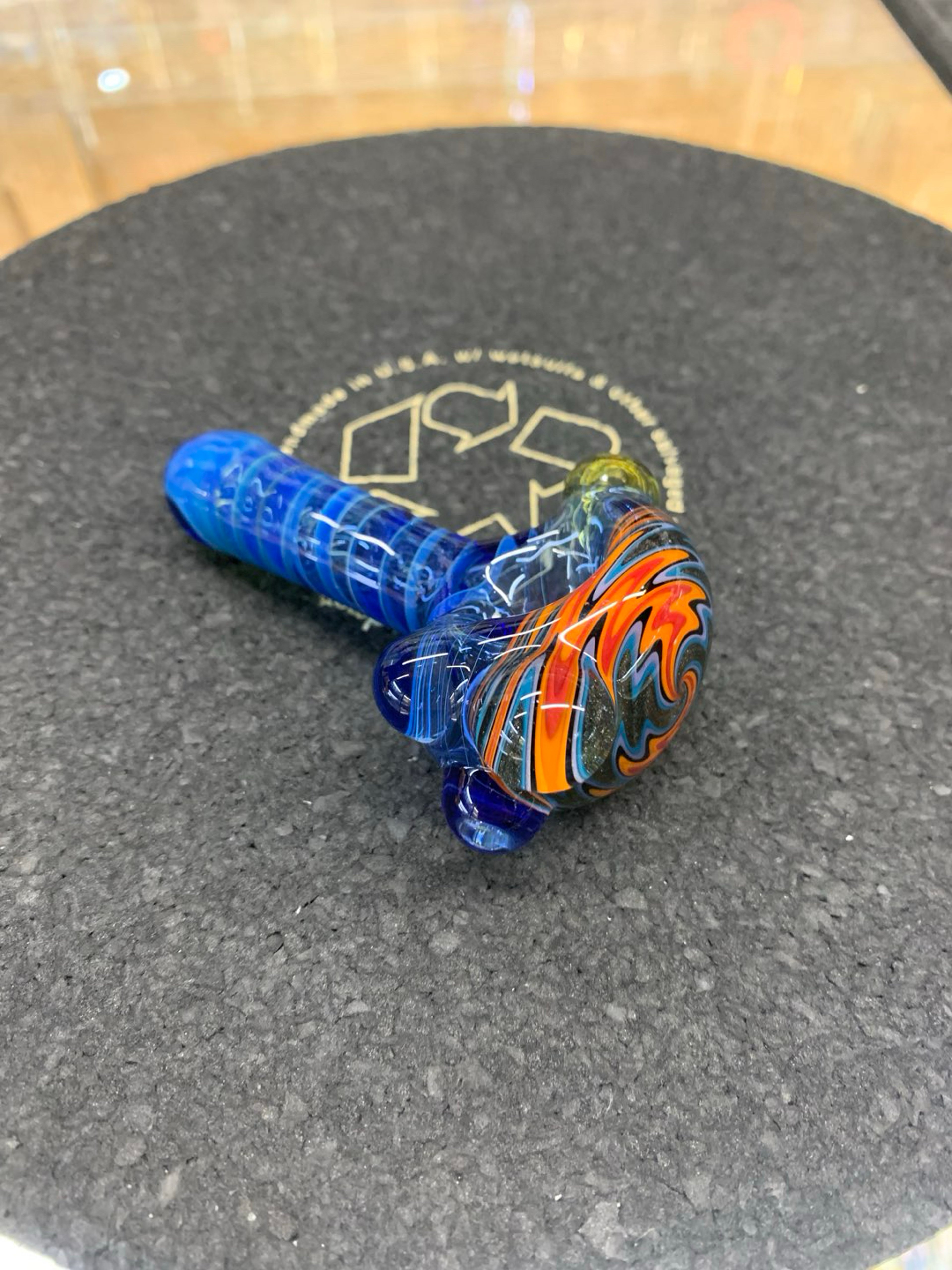 Preview pic of PJ 401 Glass Blue Spoon