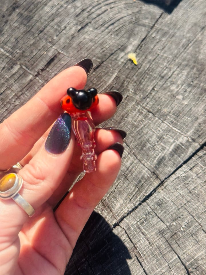 Lady bug joystick Fits... | Shop Saramac glass on GlassPass