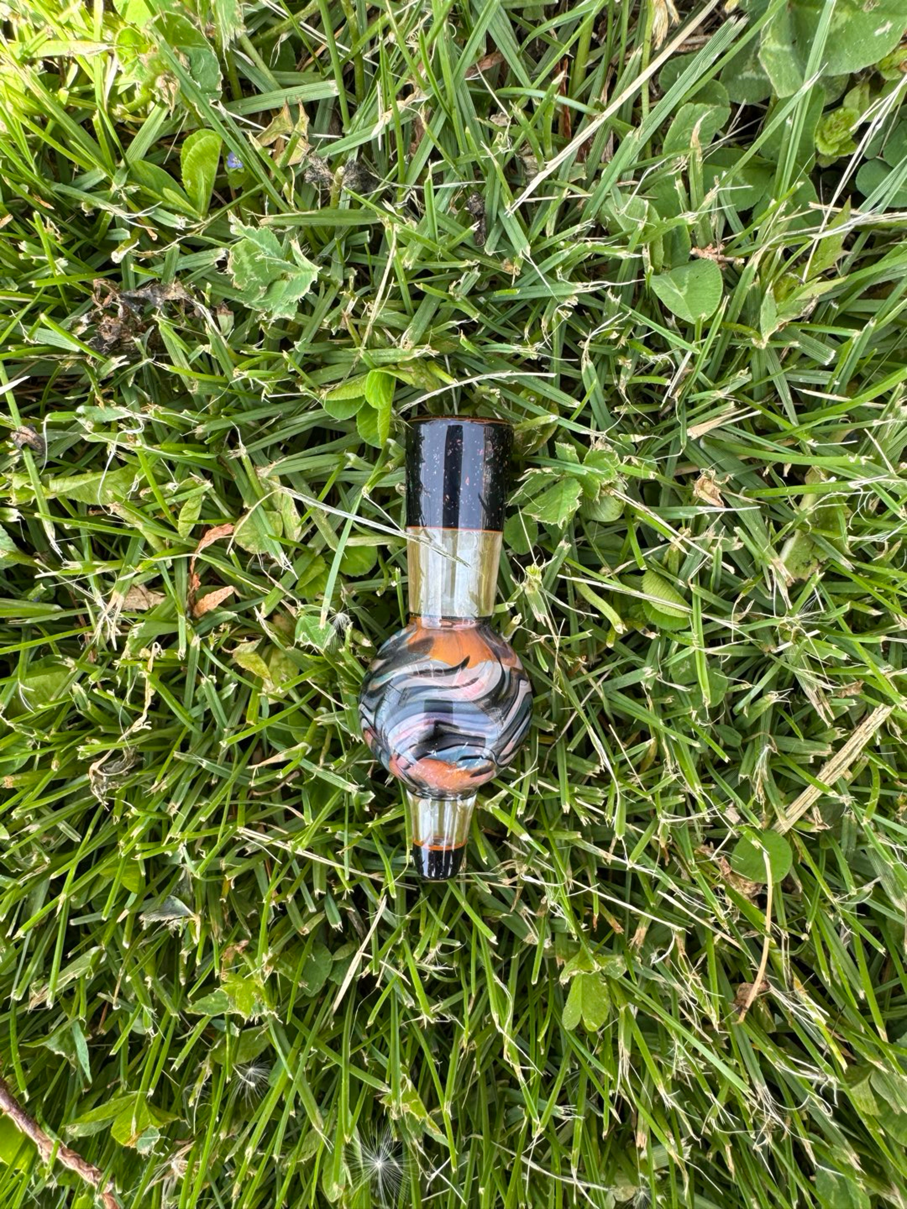 Preview pic of Power pat 25mm worked solo with crushed opal