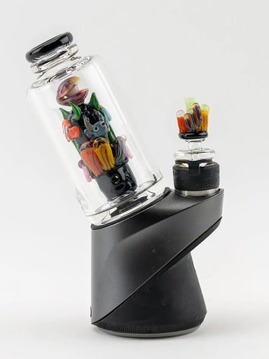 Preview pic of Empire Glassworks "Save the Seas" Puffco Peak/Peak Pro Glass Attachment