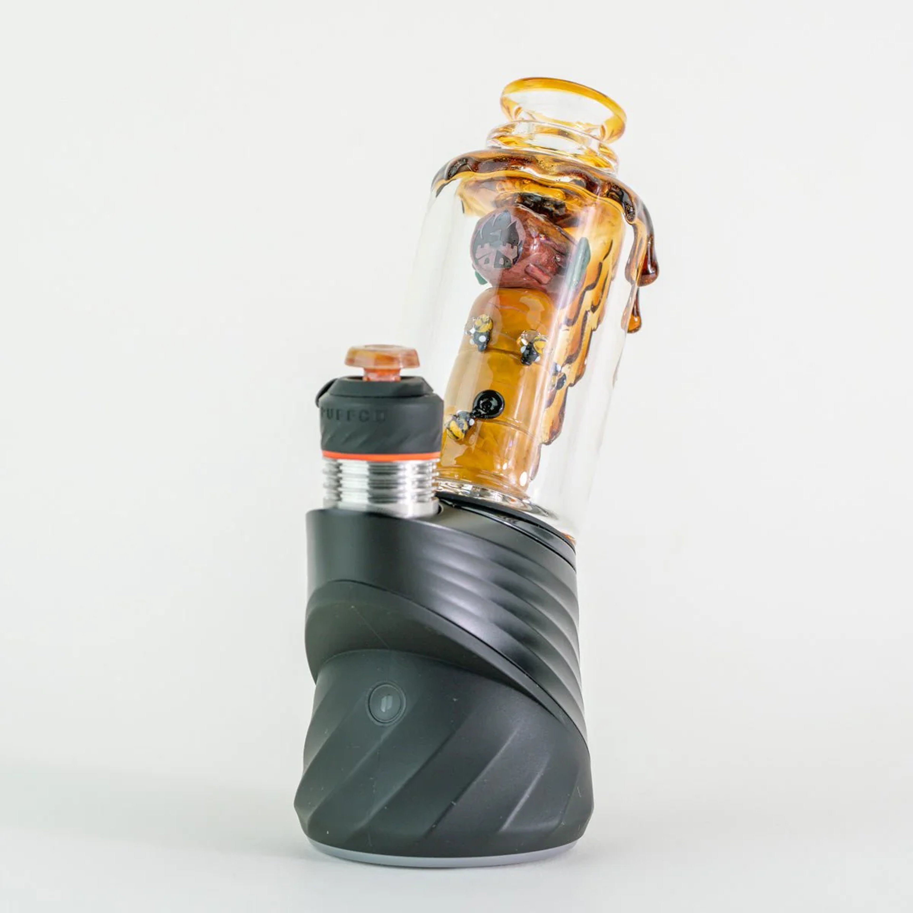 Preview pic of Empire Glassworks "Save the Bees" Glass Attachment for PuffCo Peak & Peak Pro