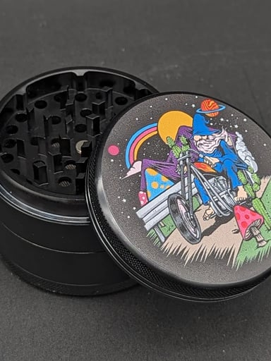 Preview pic of PULSAR ARTIST SERIES GRINDER | TRIPPY TRIP | 4PC | 2.5"