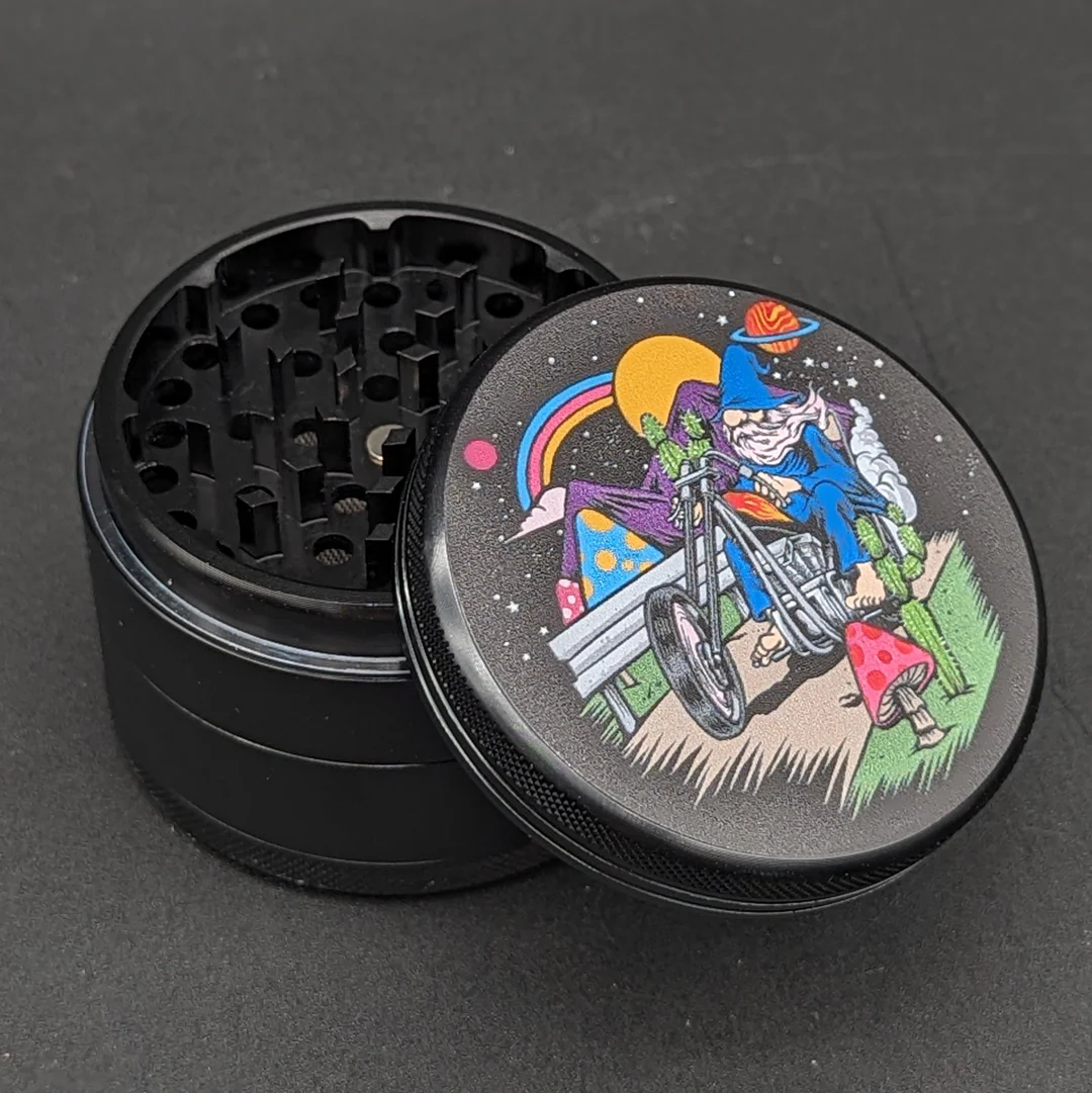 PULSAR ARTIST SERIES GRINDER | TRIPPY TRIP | 4PC | 2.5" image 0