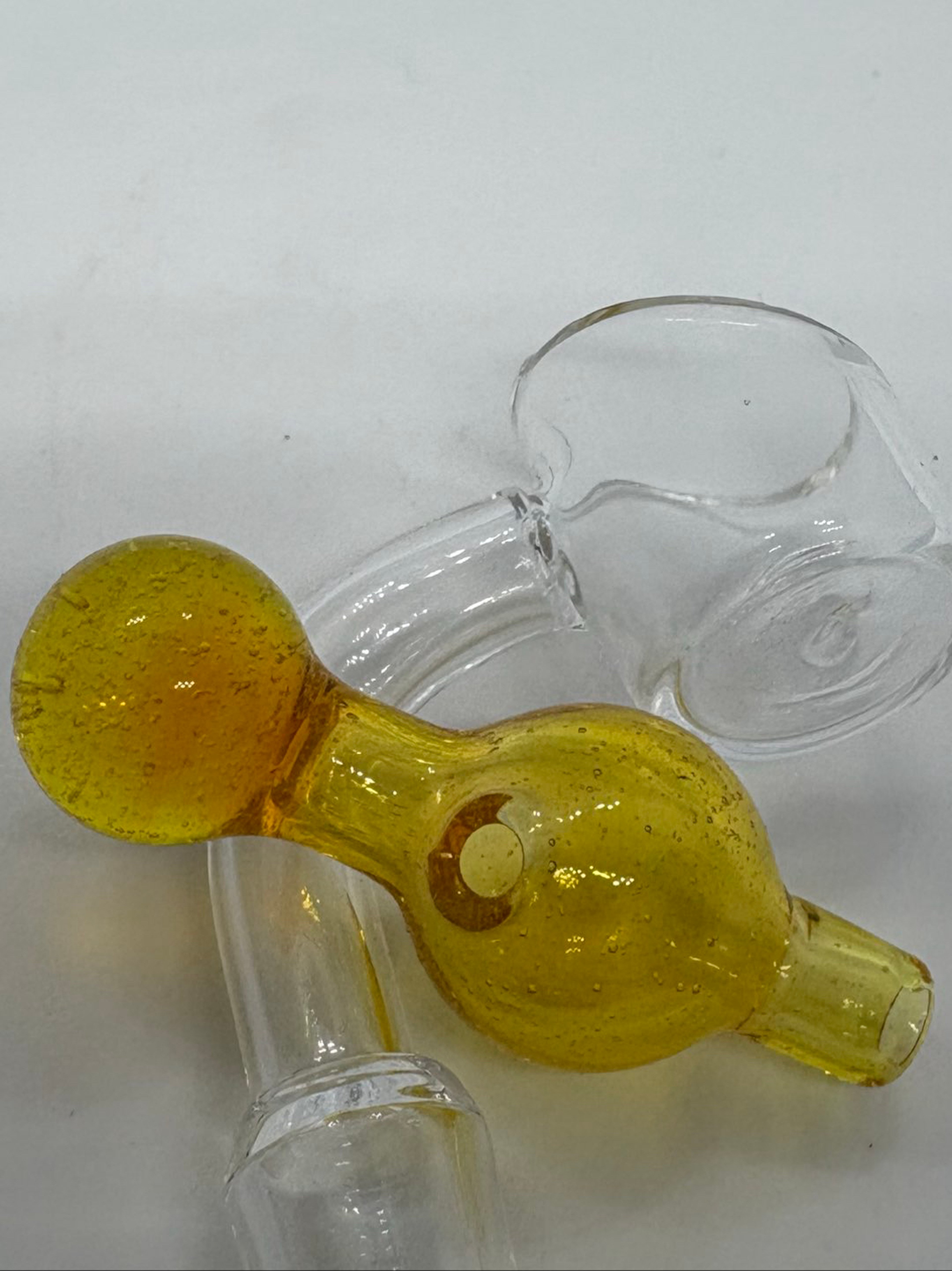 Gold Handblown Bubble Cap image 0