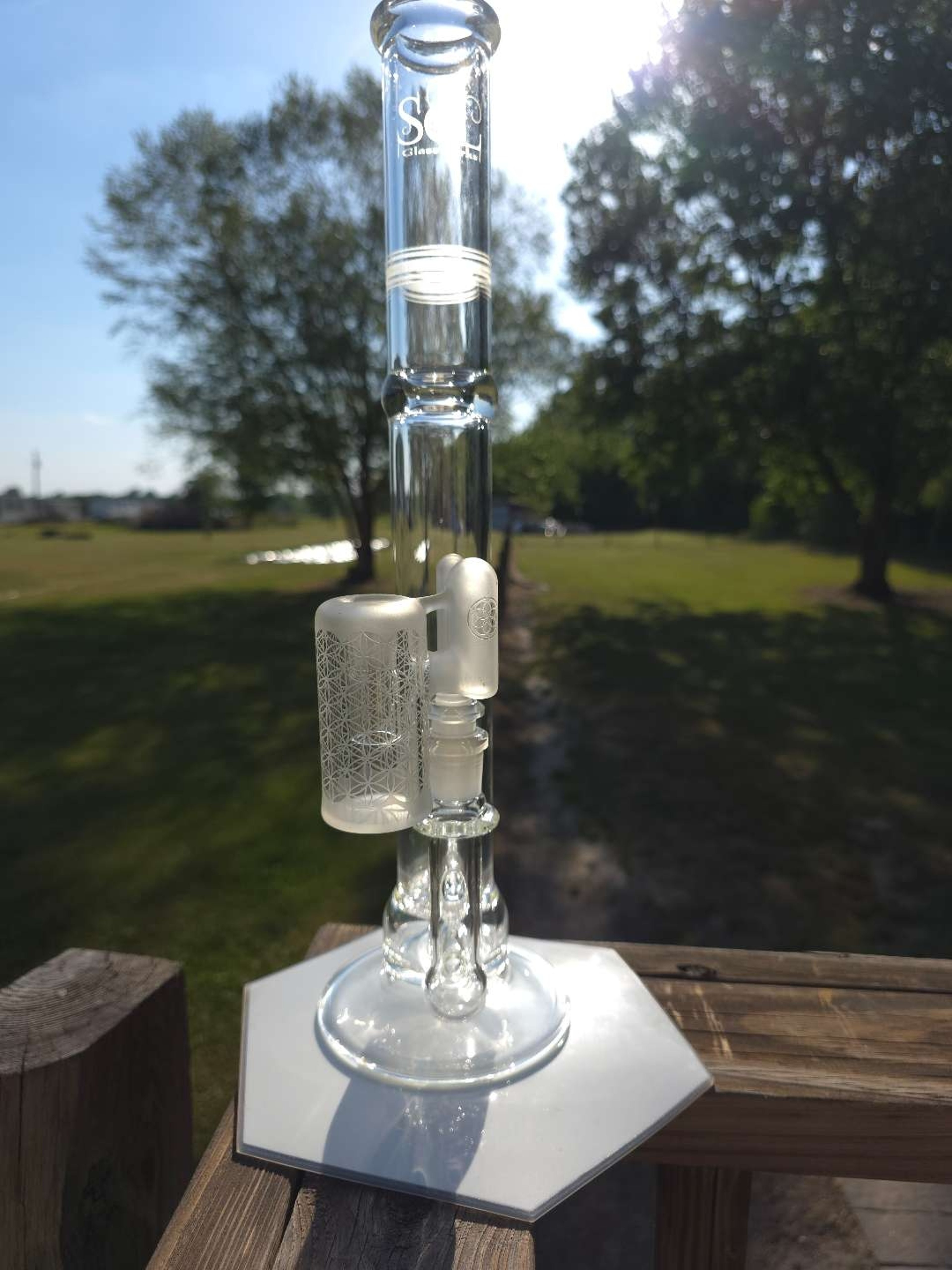 Seed of life glass image 0