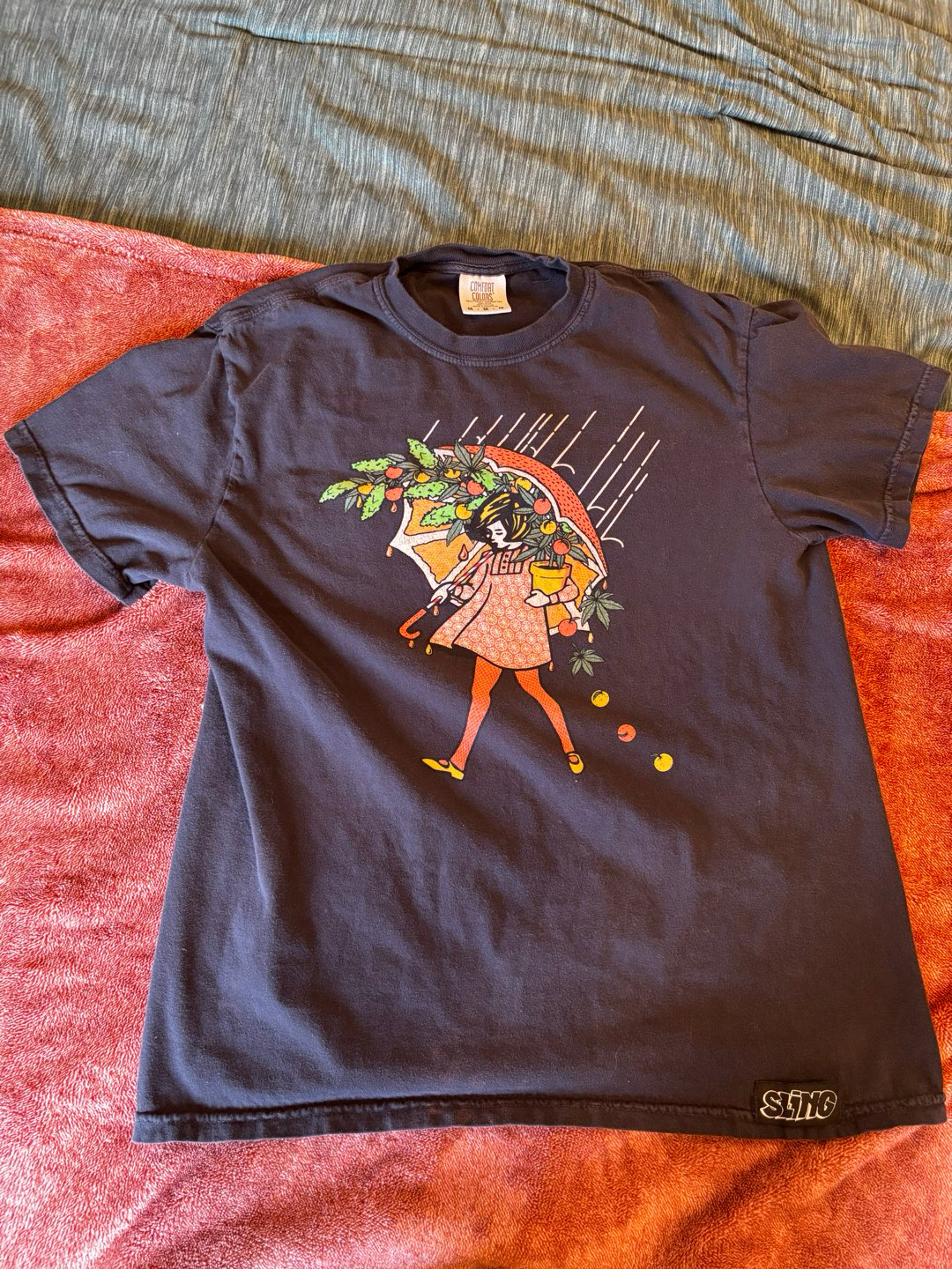 Preview pic of Lyons Glass x Slinger tshirt