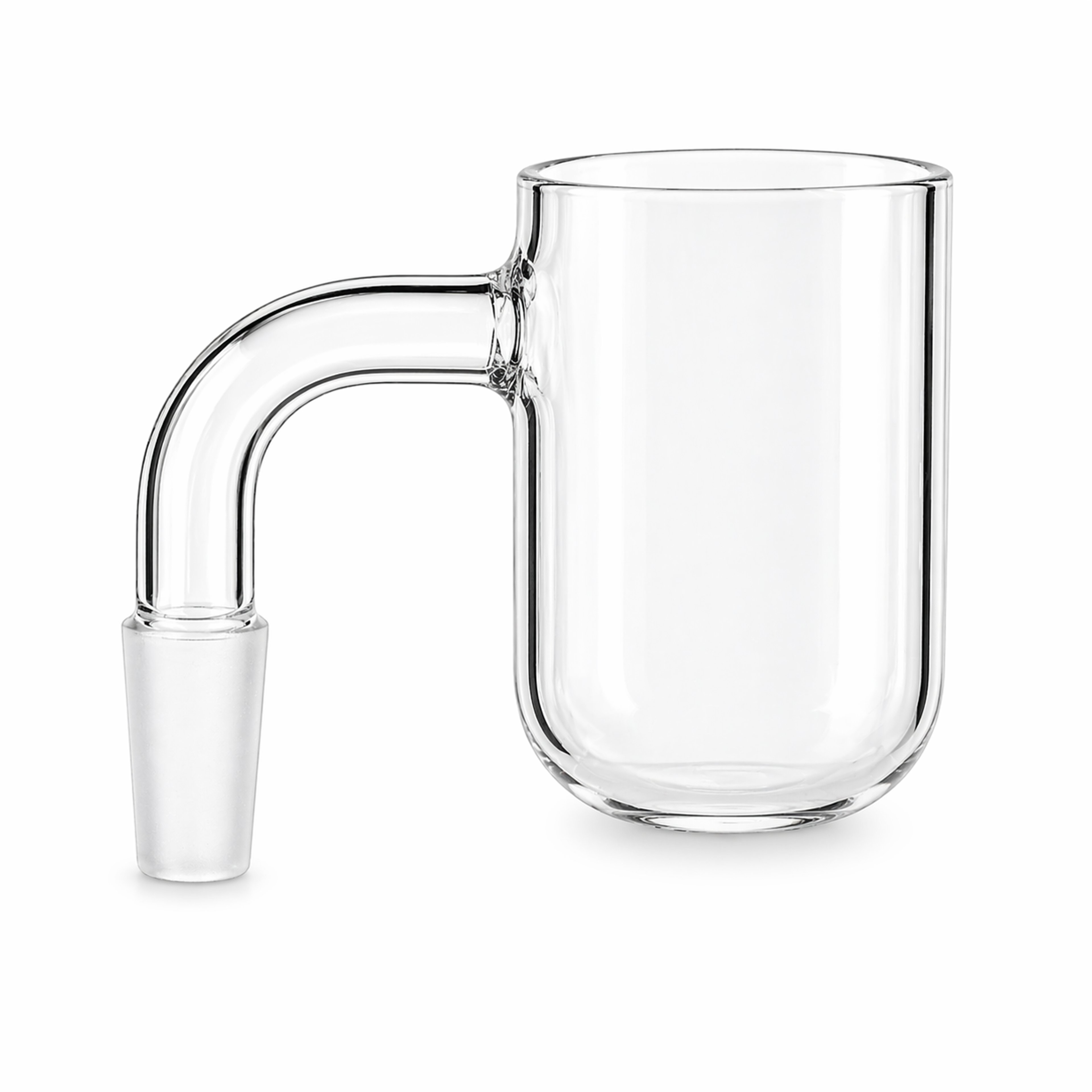 Clear Glass Bowl Attachment for Puffco Proxy – 14mm Male (90° Joint) image 0