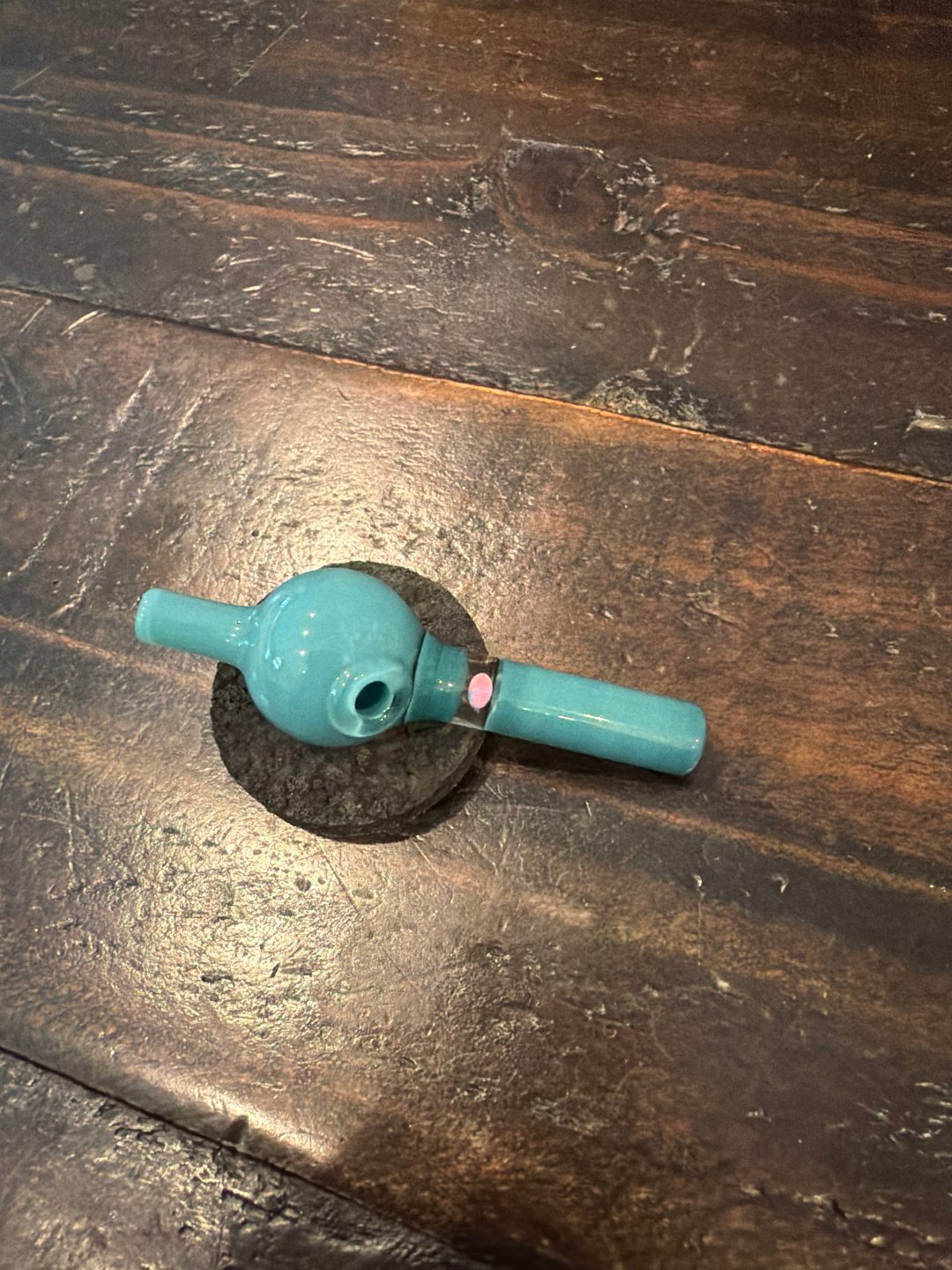 Preview pic of Hofheins agua azul 25 mm bubble cap with opal