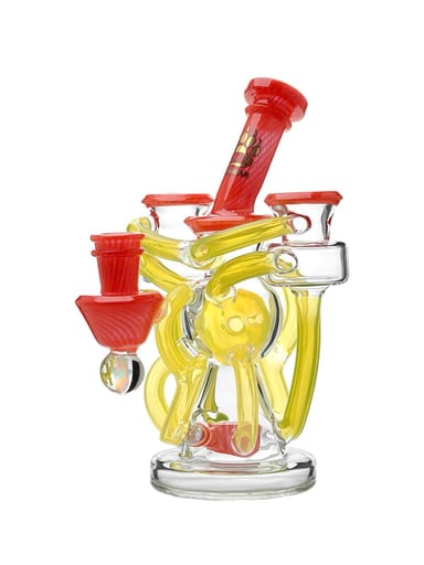 Preview pic of Artistic Recycler Dab Rig with Opal